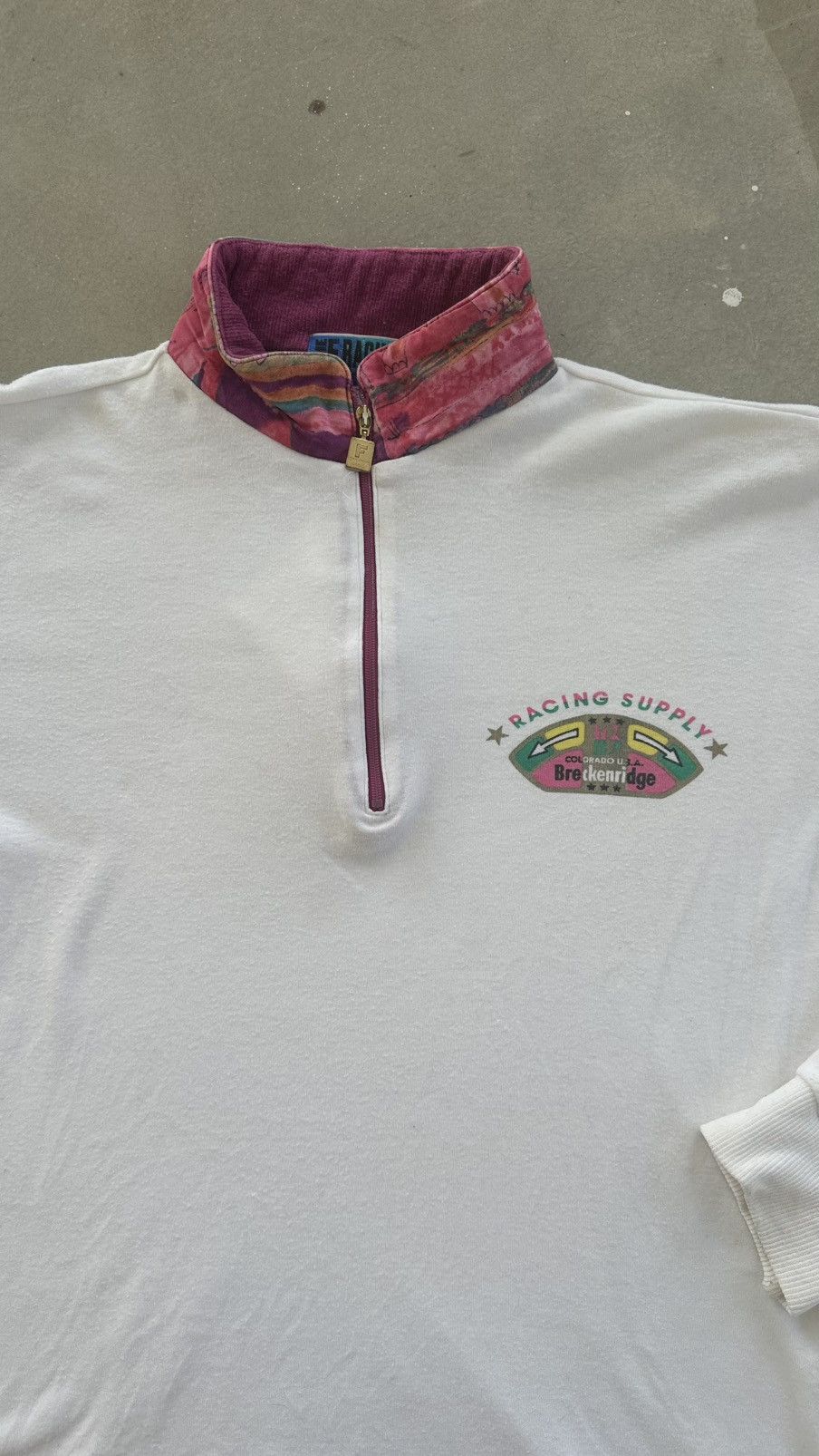 Vintage VINTAGE THE F.RACING ANORAK JACKET MADE IN JAPAN Size US M / EU 48-50 / 2 - 2 Thumbnail