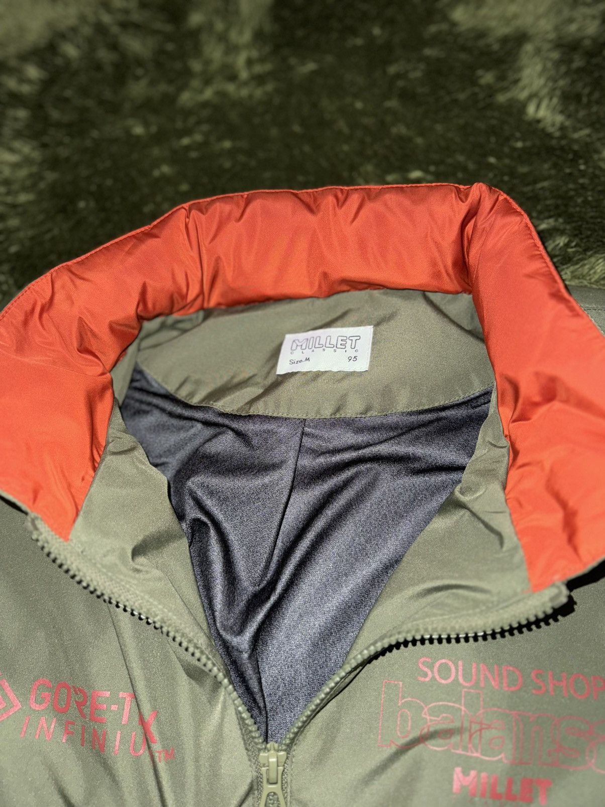 Japanese Brand [M] BALANSA X MILLET GORE-TEX Windbreaker Jacket Olive Size US M / EU 48-50 / 2 - 3 Thumbnail