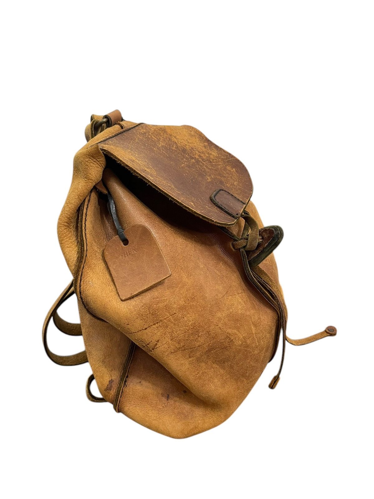 Genuine Leather Full Leather Patina Herz Japan Backpack Bag 1🟩8 Size ONE SIZE - 6 Thumbnail