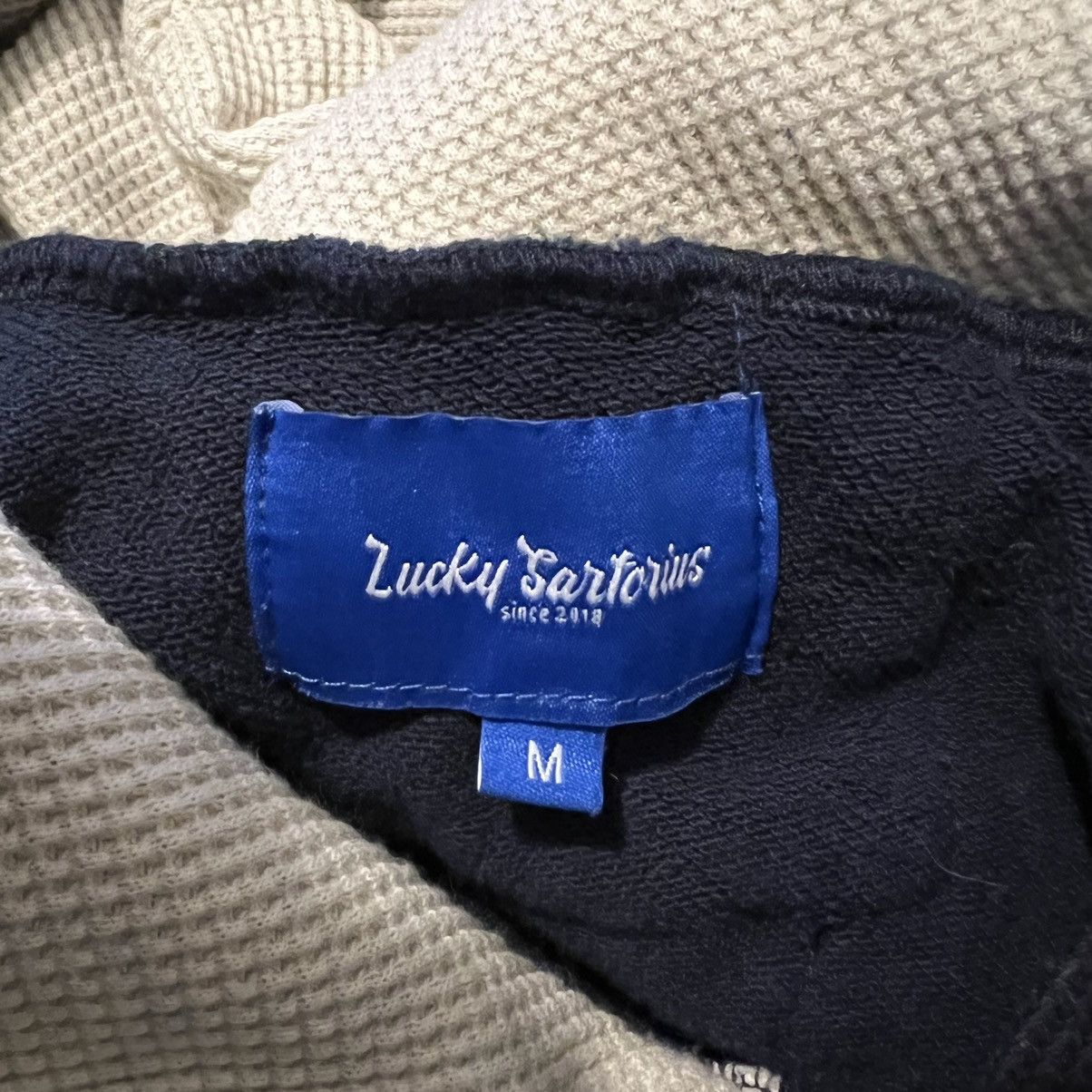 Japanese Brand × Streetwear Lucky Sartorius Reconstructed Sweater 