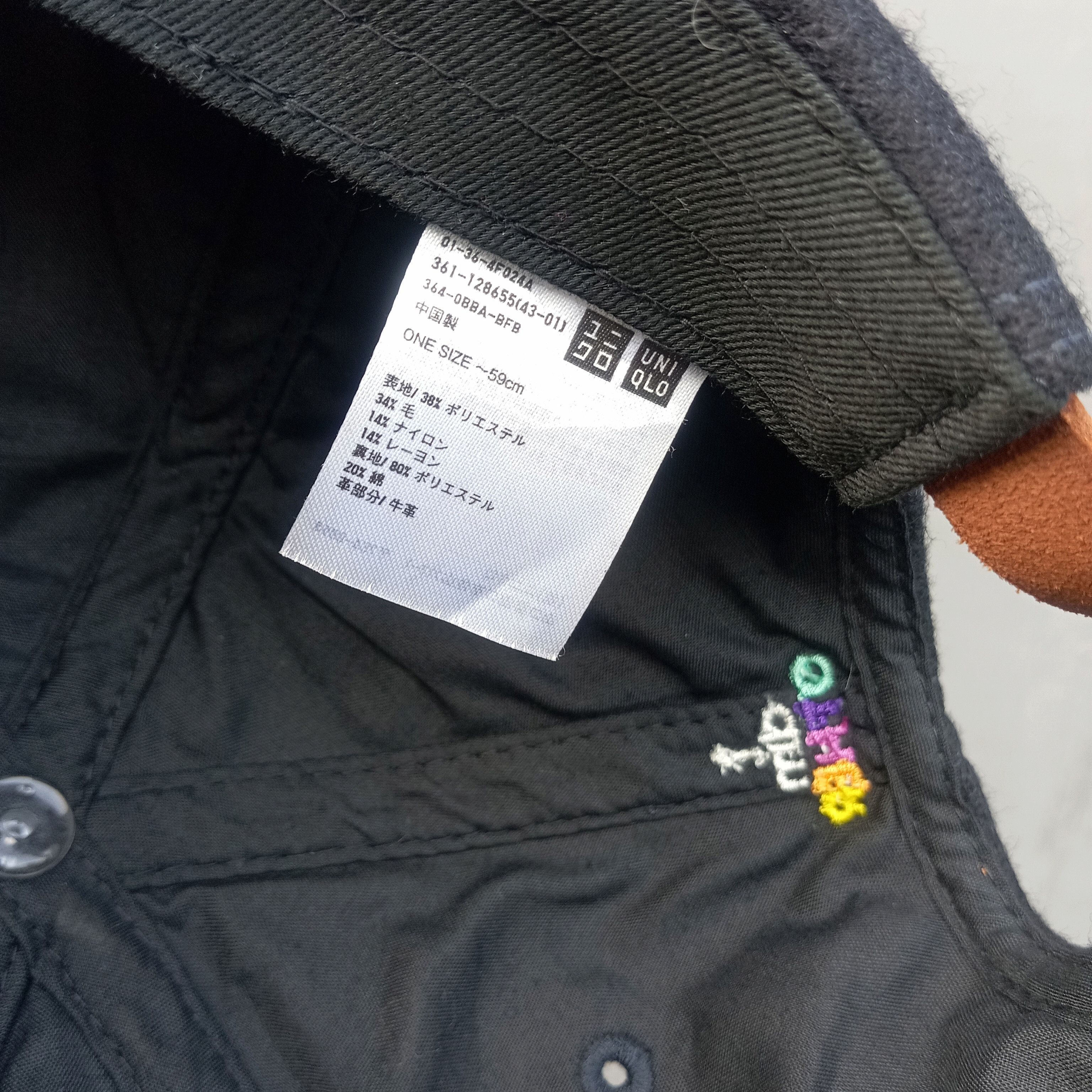 Japanese Brand Uniqlo x Pharrell Williams I am other strapback hat Size ONE SIZE - 4 Thumbnail