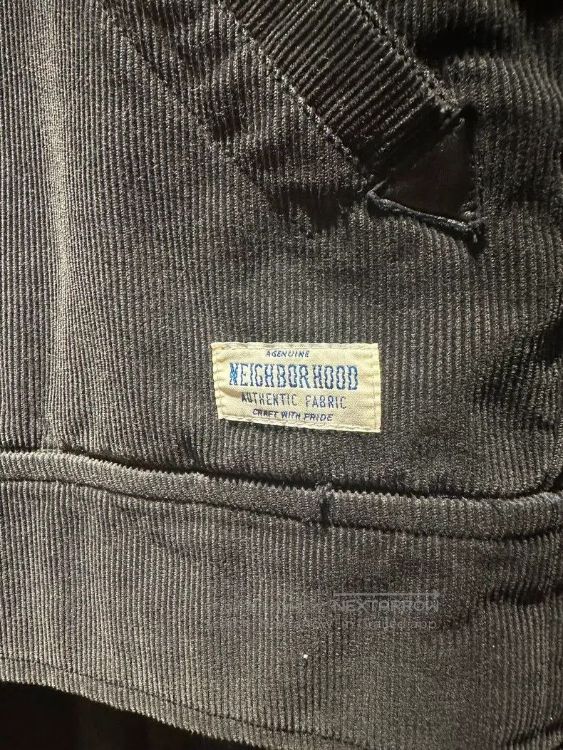 Neighborhood Neighborhood Corduroy Quilted Short Jacket with Full Embro Size US S / EU 44-46 / 1 - 4 Thumbnail