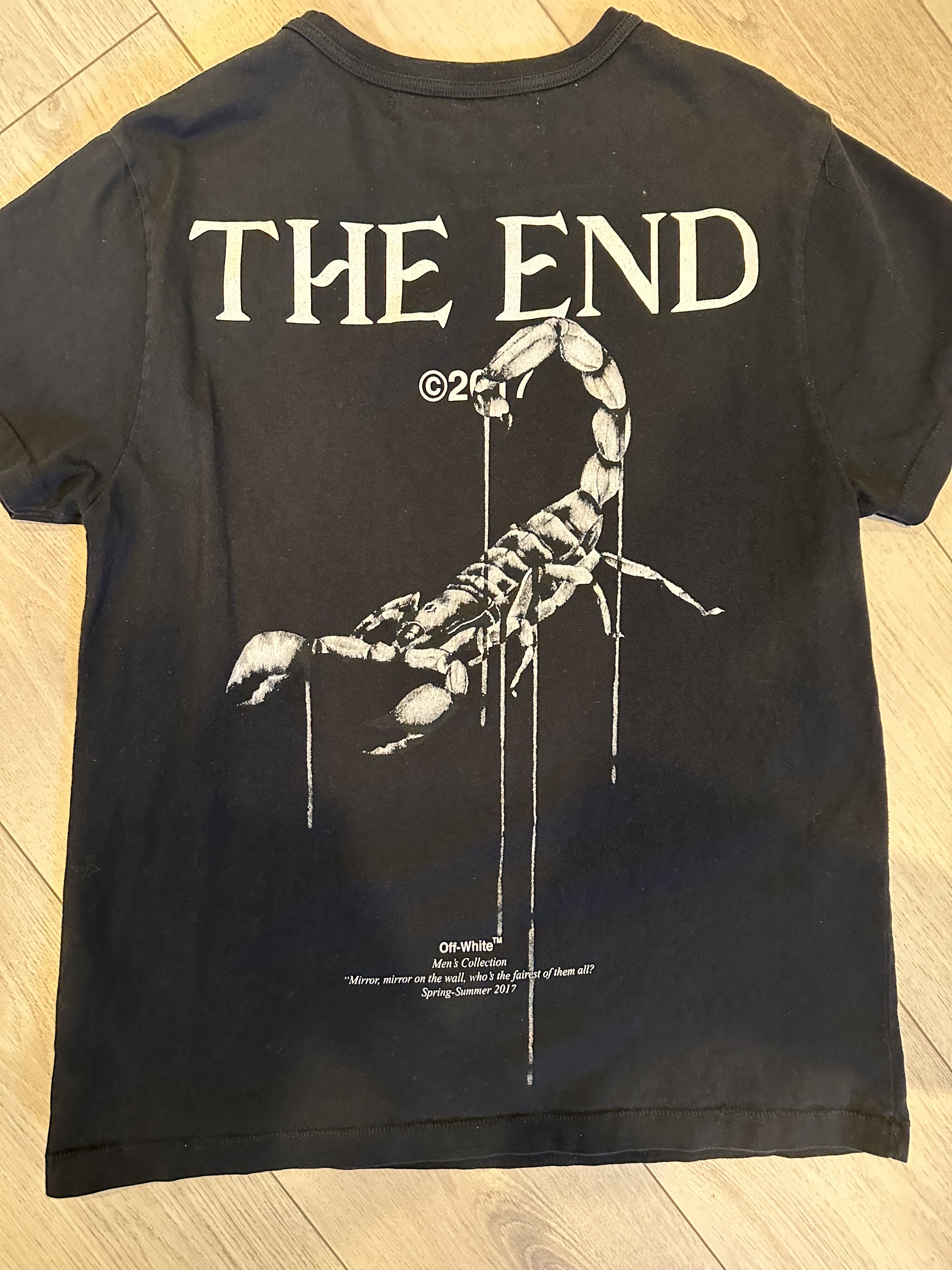 Off-White Off White 2017 Othelos Scorpion Tee Size US S / EU 44-46 / 1 - 2 Thumbnail