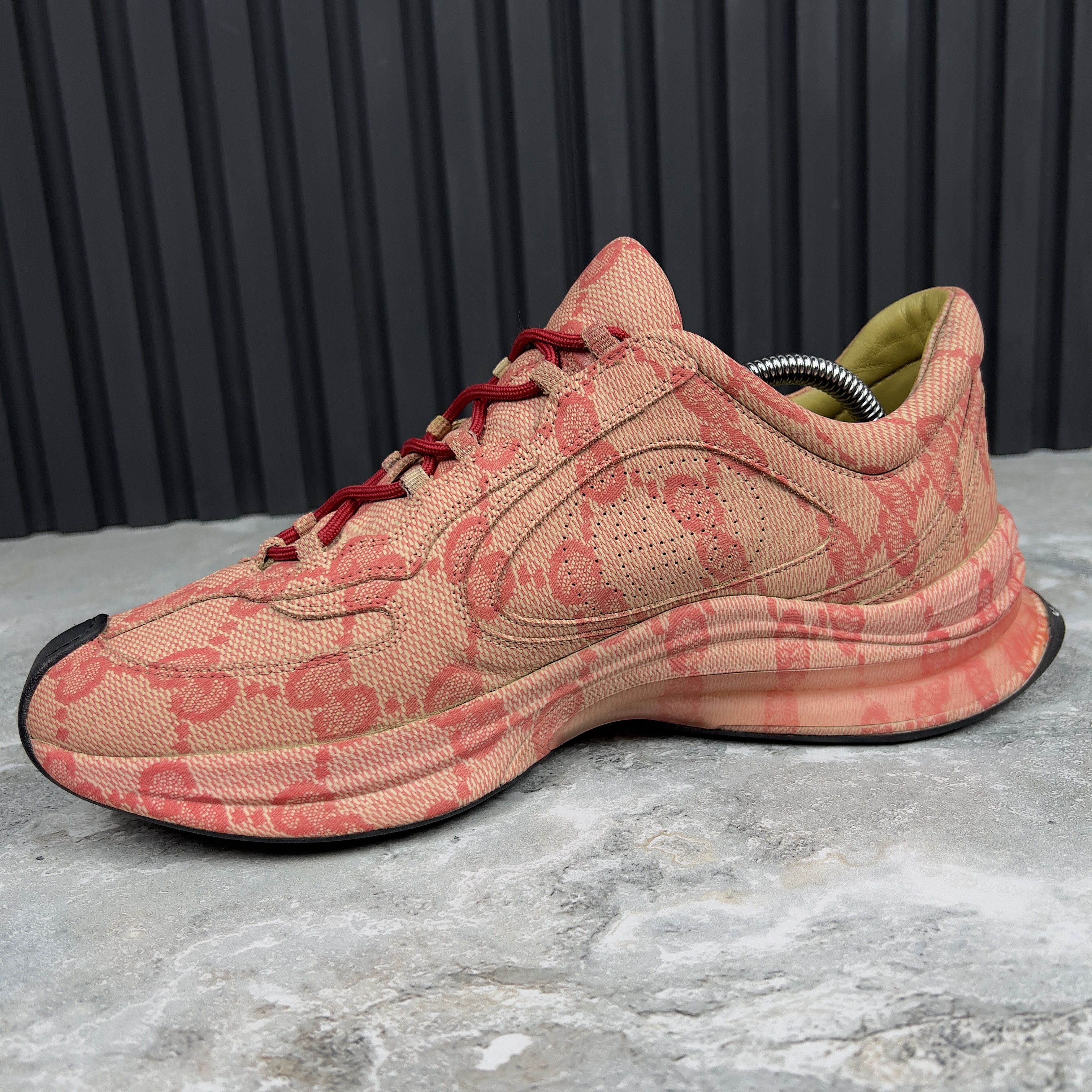 Gucci Gucci Run GG Supreme Monogram Trainers Sneakers Leather Size US 10 / EU 43 - 7 Thumbnail