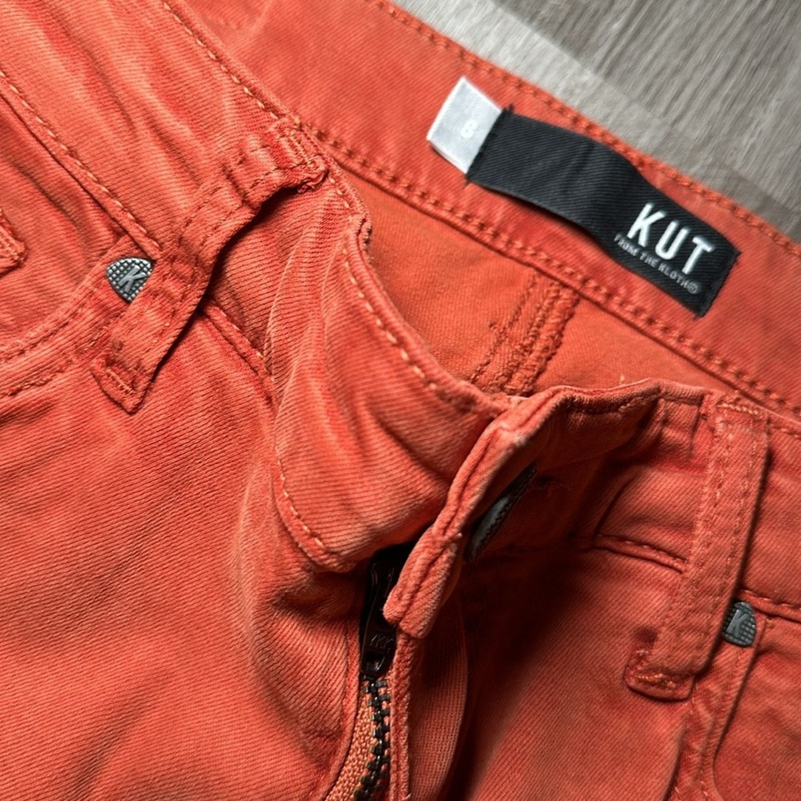 Other Kut From the Kloth Amy Crop Straight Leg Jeans - 6 Size 28" / US 6 / IT 42 - 6 Thumbnail