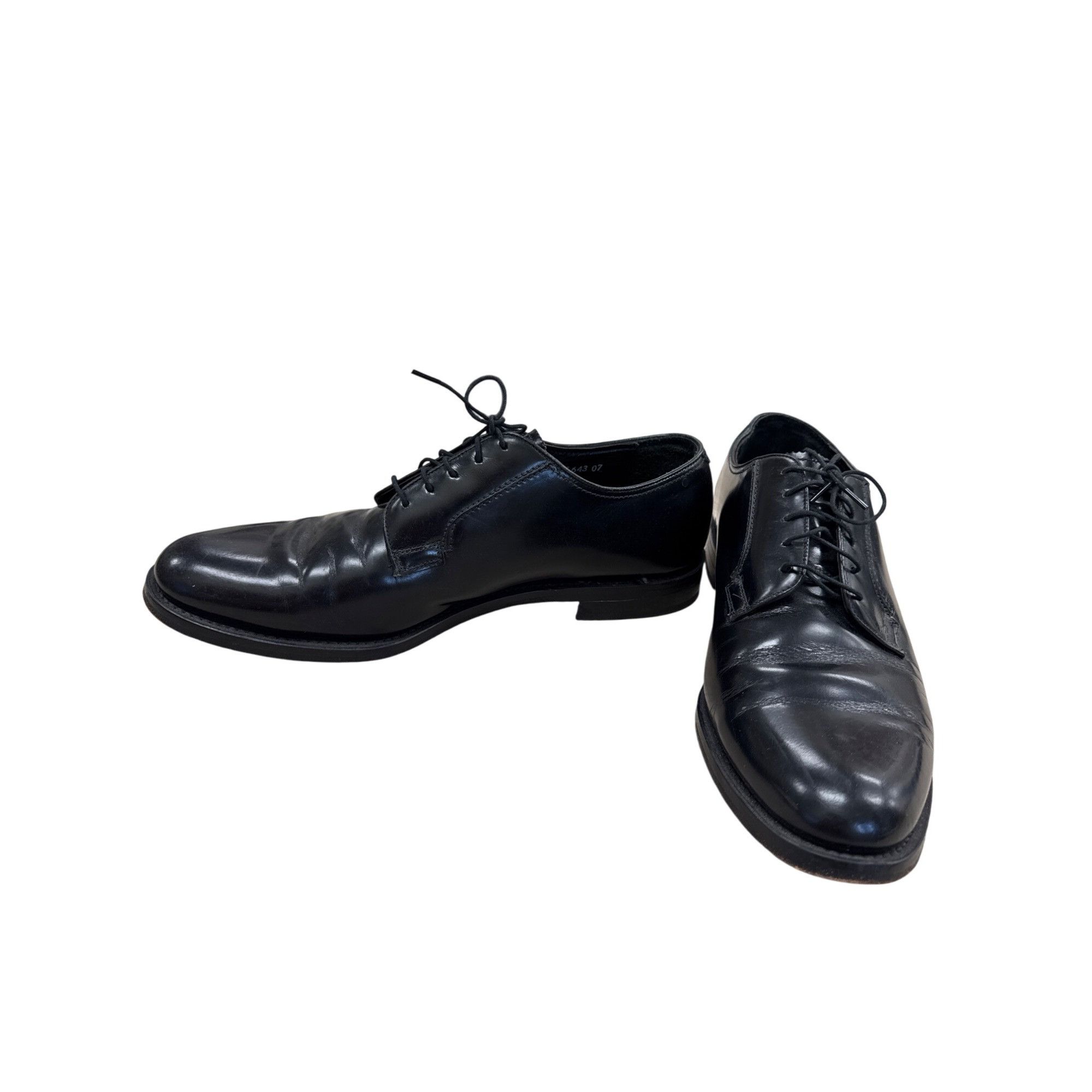 Florsheim Florsheim Mens Black Cap Toe Oxford Dress Shoes Size 12D SKU Size US 12 / EU 45 - 2 Thumbnail