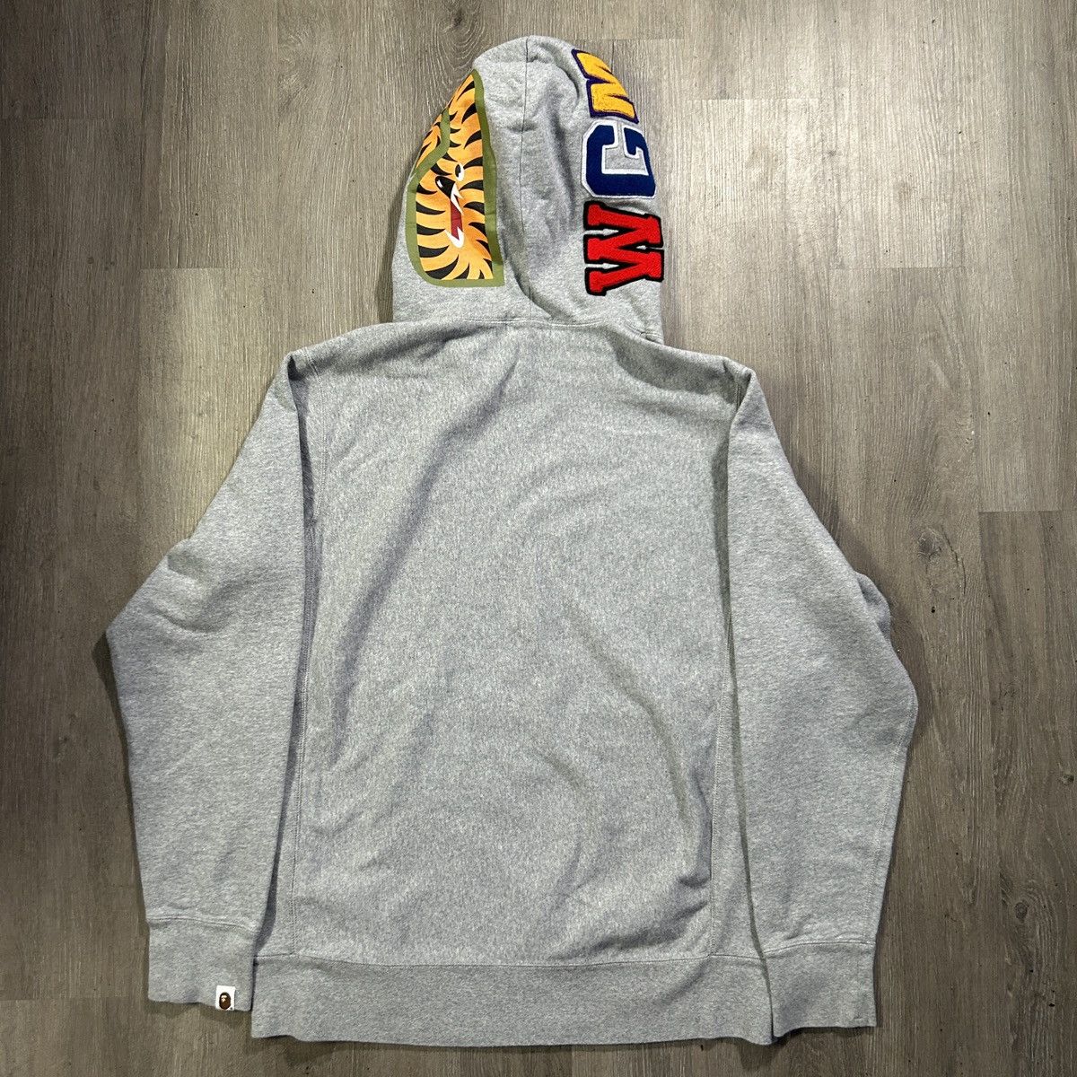 Bape BAPE Shark Pull Over Hoodie Size US XL / EU 56 / 4 - 4 Thumbnail