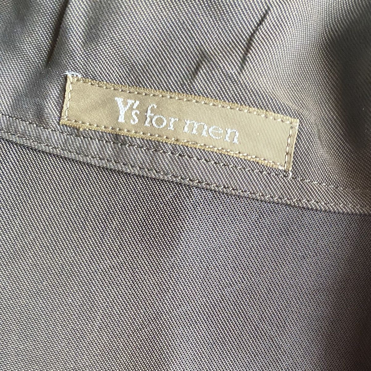 Yohji Yamamoto Y’s For Men Brown Rayon Camp Collar Jacket Size US L / EU 52-54 / 3 - 3 Thumbnail