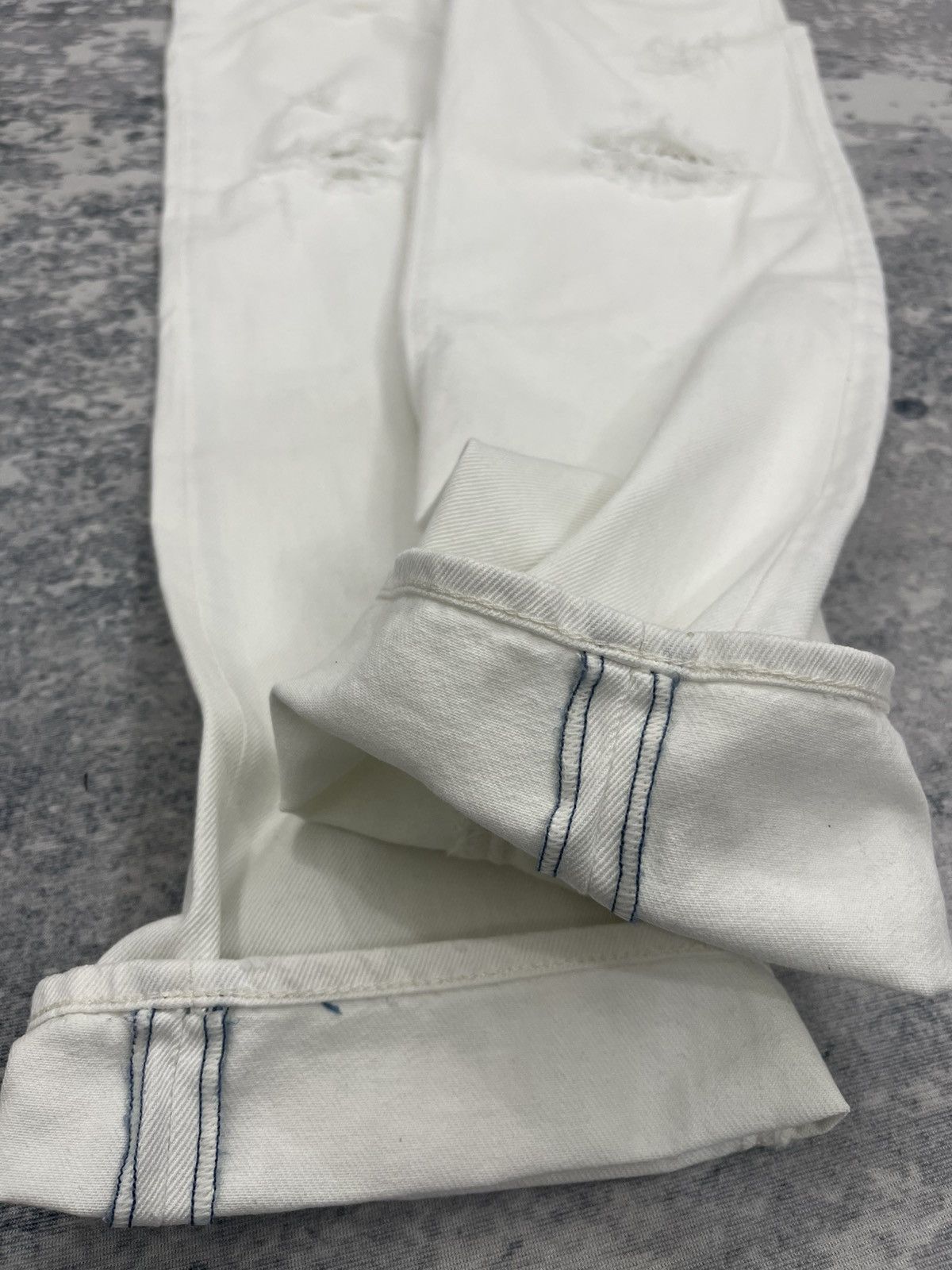 Diesel Diesel Industries Buster Fly Button Distressed Denim s12 Size US 36 / EU 52 - 17 Thumbnail