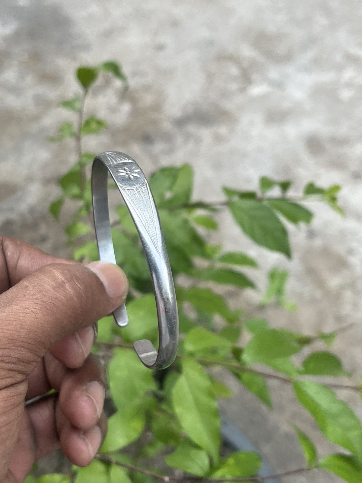 Japanese Brand Crown logo Silver bracelet Size ONE SIZE - 5 Thumbnail