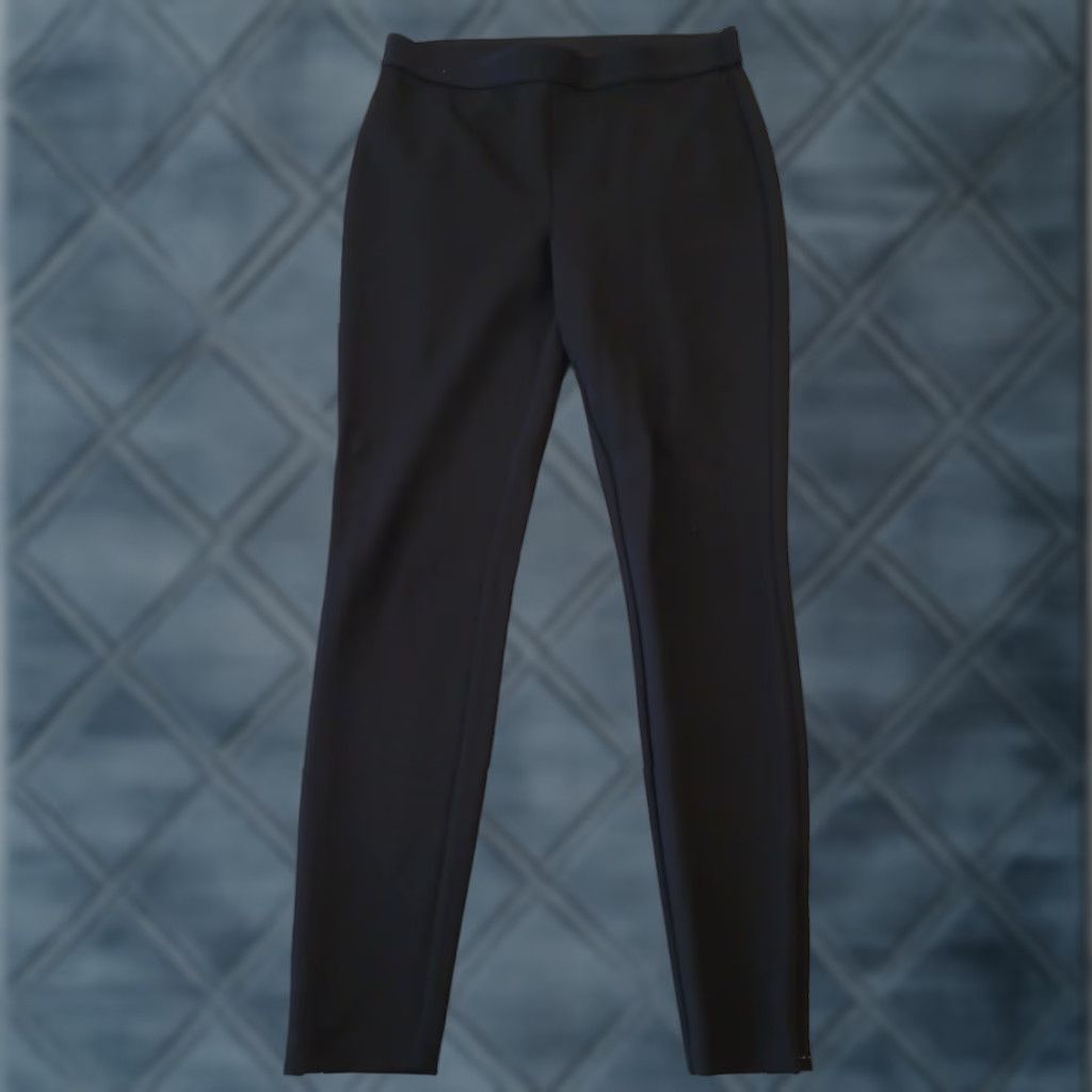 Talbots Talbots Pants Womens Size 4 Black Legging Ankle Zip Stretch Pull On Skinny Pants Womens Regular 4 Black Ankle Zip Skinny Deb? Size 27" / US 4 / IT 40 - 1 Thumbnail