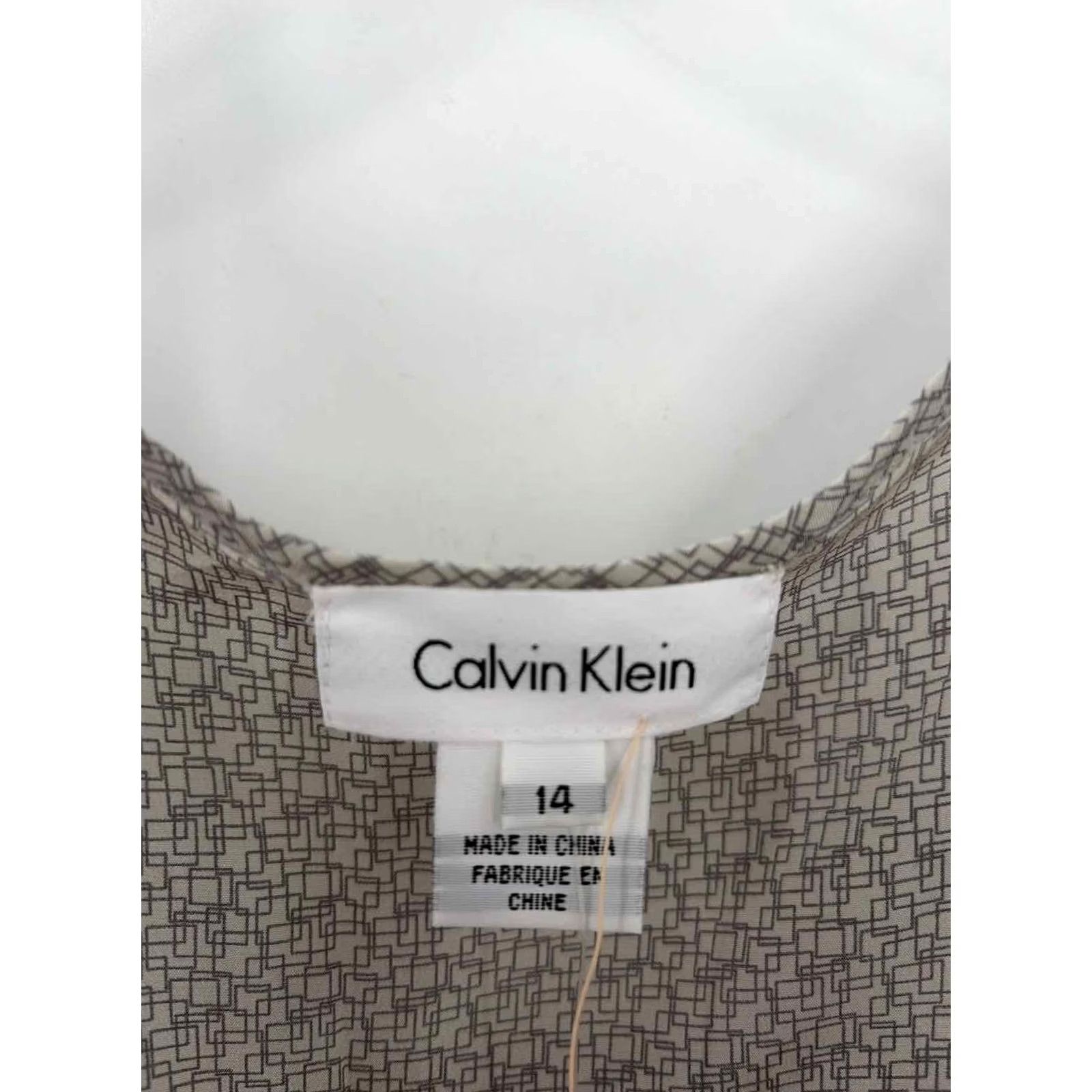 Calvin Klein Calvin Klein Tank Top Gray Size 14 Regular Womens Size XL / US 12-14 / IT 48-50 - 3 Thumbnail
