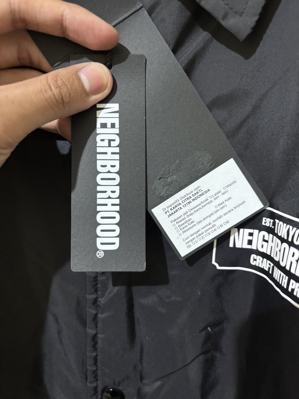 Neighborhood NEIGHBORHOOD COACH JACKET BNWT Size US L / EU 52-54 / 3 - 4 Thumbnail