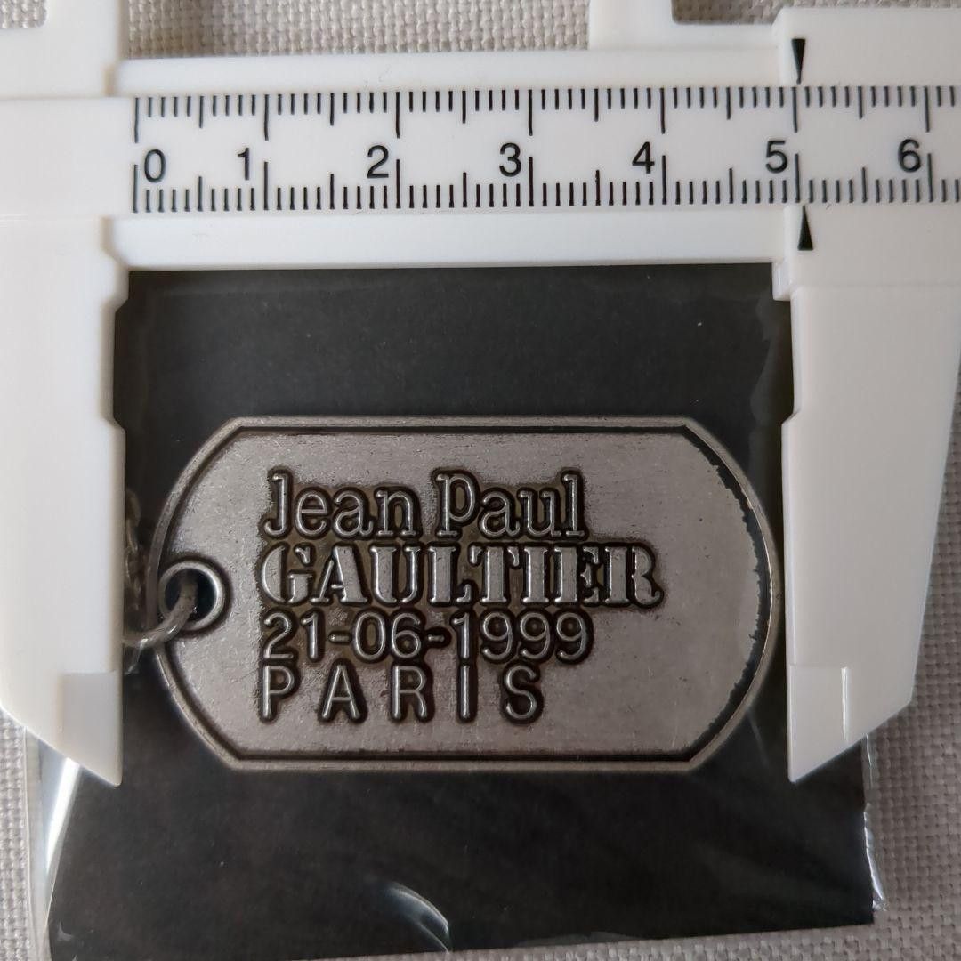 Jean Paul Gaultier 1999 Logo Dog Tag Necklace Size ONE SIZE - 2 Thumbnail