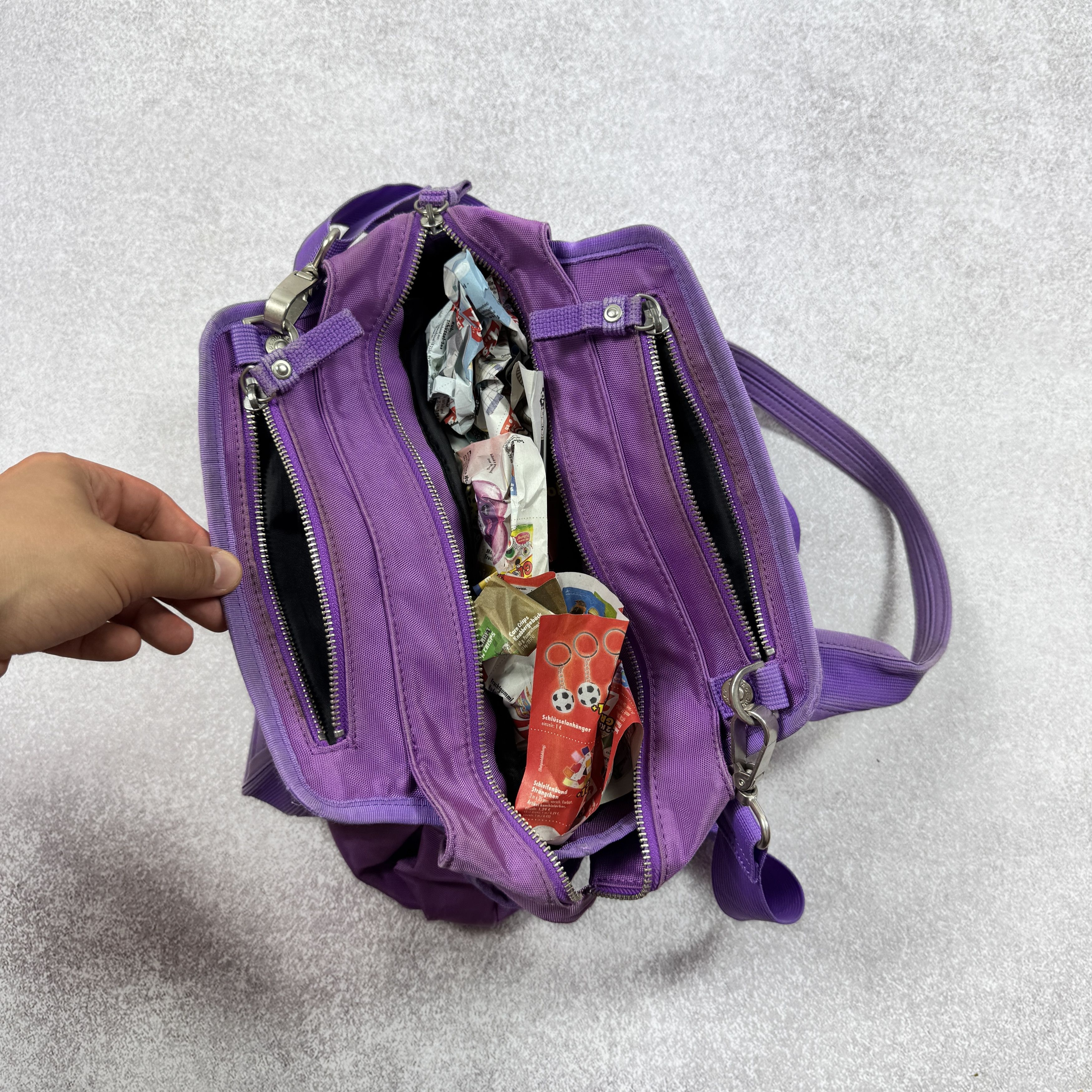 George Gina & Lucy George Gina & Lucy She Said He Said Purple Y2K Handle Bag Size ONE SIZE - 10 Thumbnail