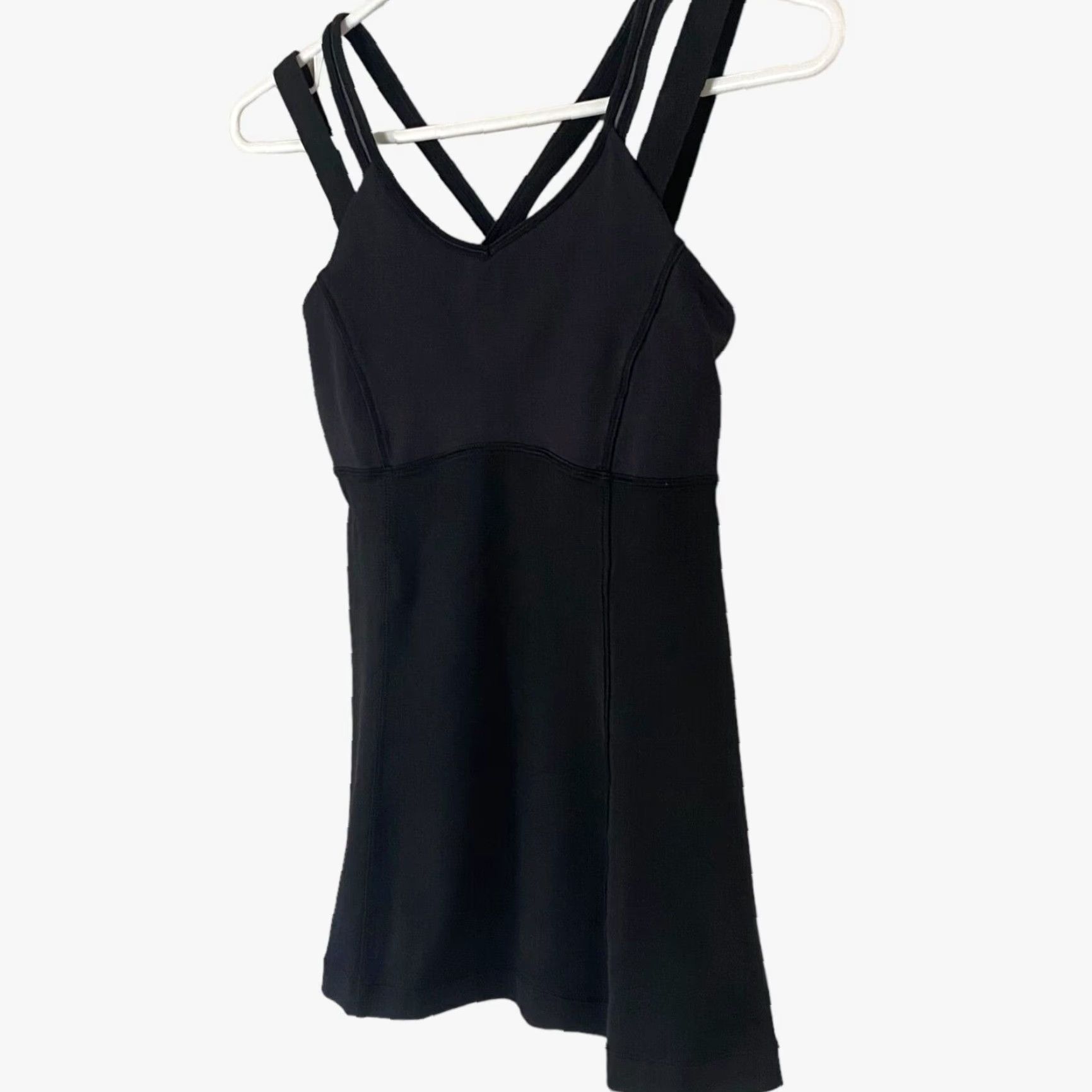 Lululemon Lululemon Ace Tank Women's Size 4 Activewear Yoga Top Black Strappy Cross-Back Size S / US 4 / IT 40 - 2 Thumbnail