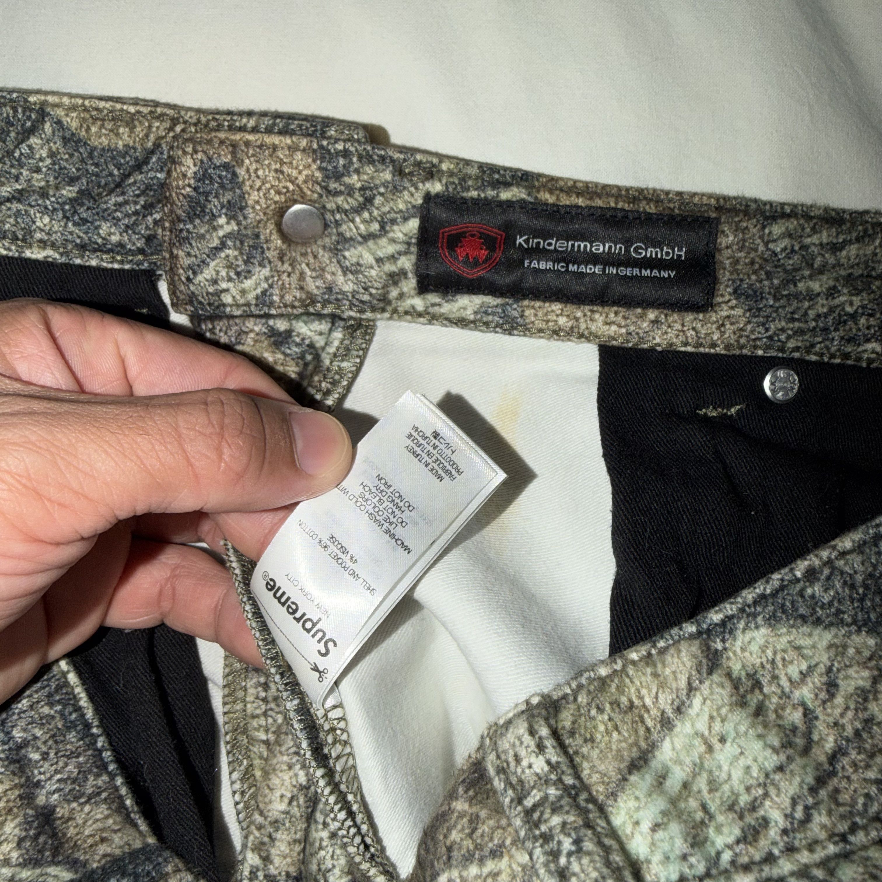 Supreme Moleskin Double Knee Painter Pant Camo Size US 30 / EU 46 - 5 Thumbnail