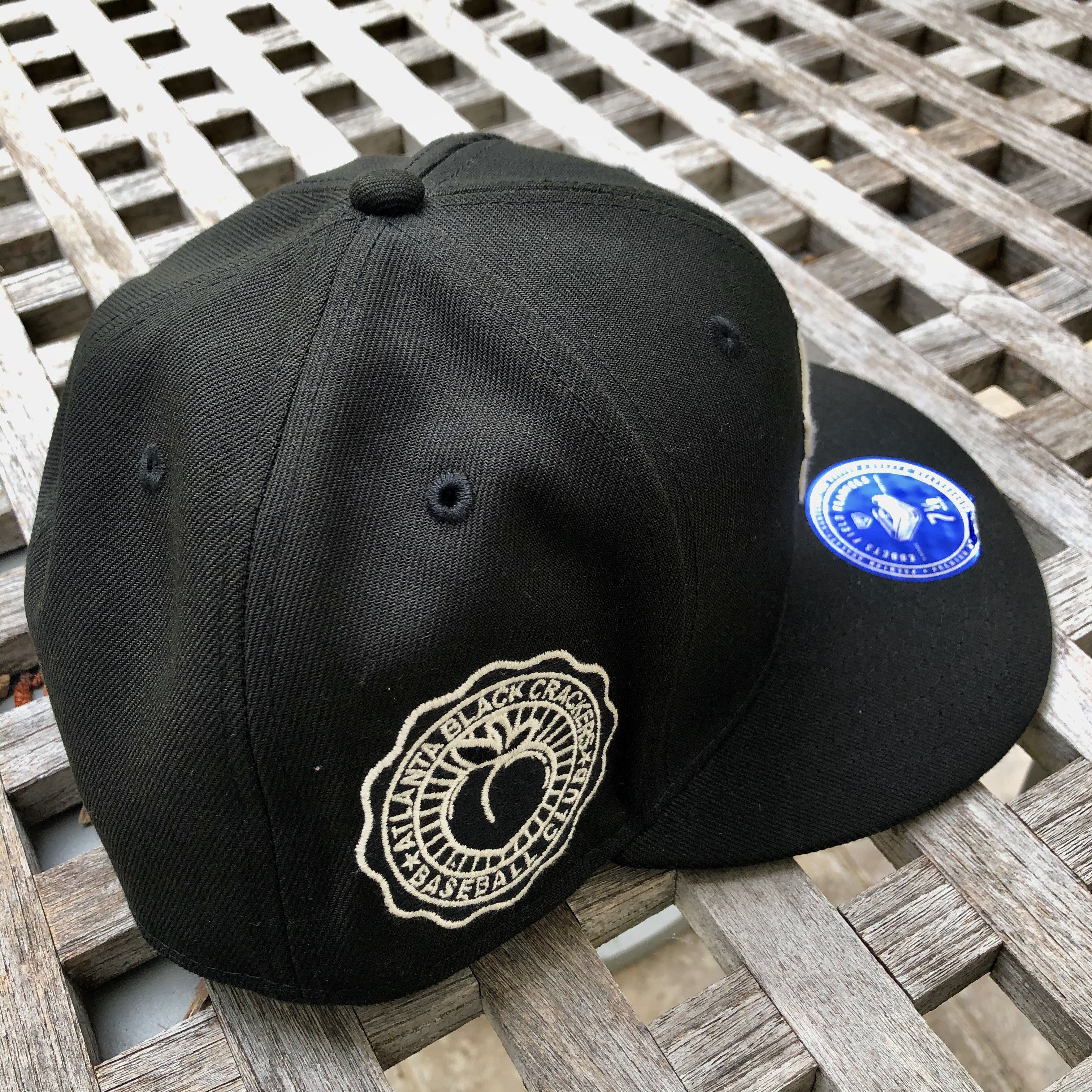 Ebbets Field Flannels Atlanta Black Crackers Negro League Baseball Hat 7 1/8 Size ONE SIZE - 3 Thumbnail