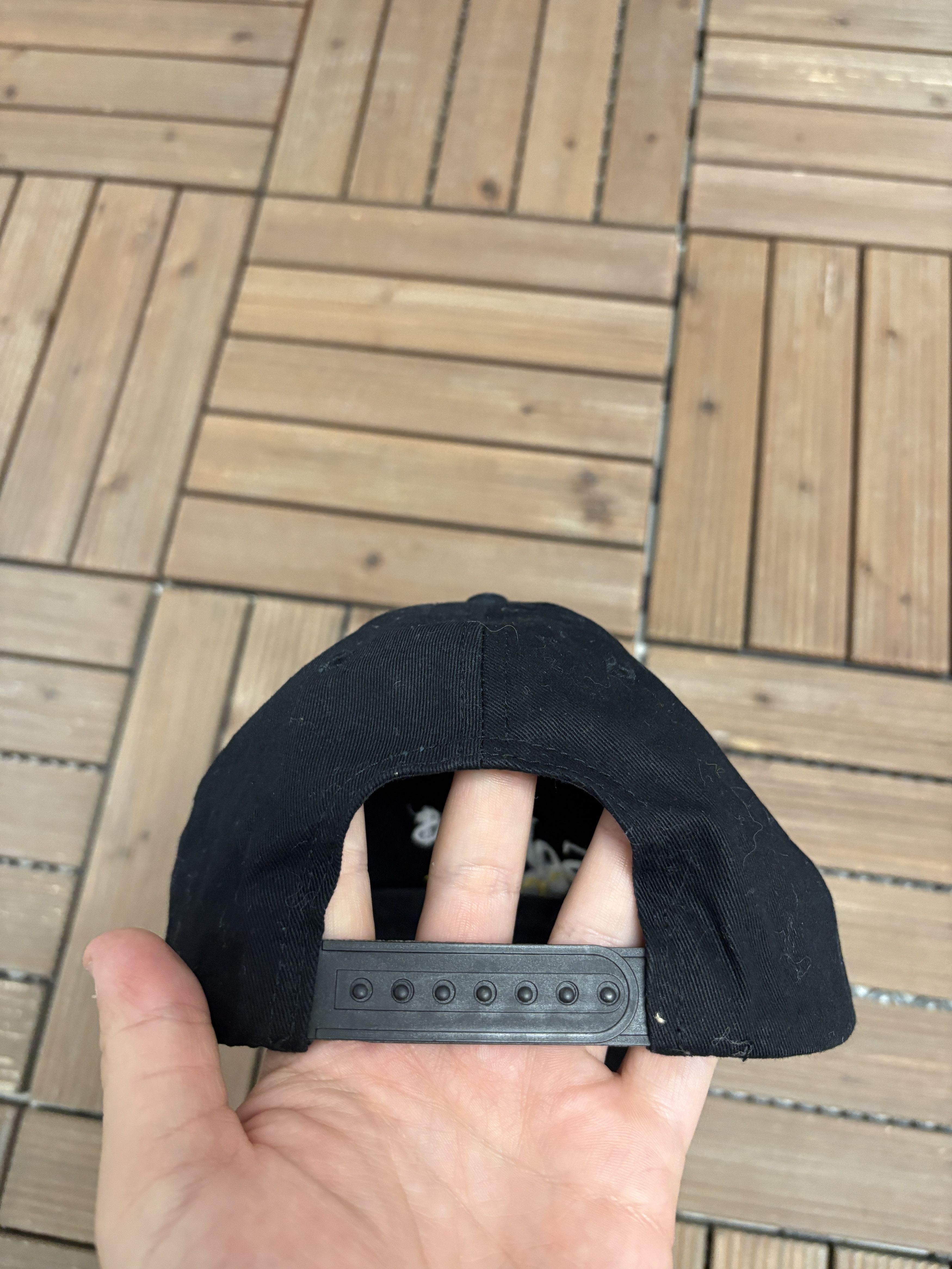 Vintage Schitt's Creek Embroidered Black Snap Back Hat Cap Size ONE SIZE - 5 Thumbnail