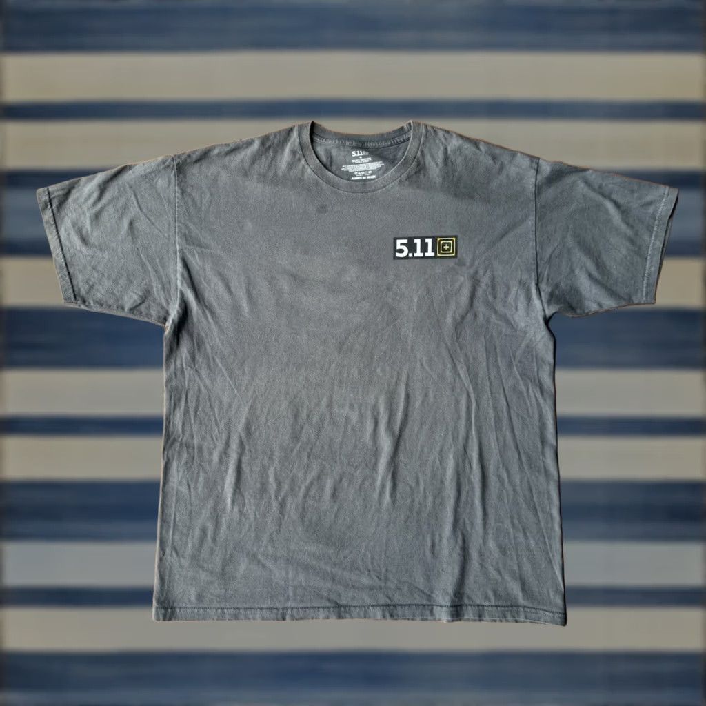 Vintage 5.11 Tactical Always Be Ready Military T-Shirt Mens XL Gray Short Sleeve Size US XL / EU 56 / 4 - 1 Thumbnail