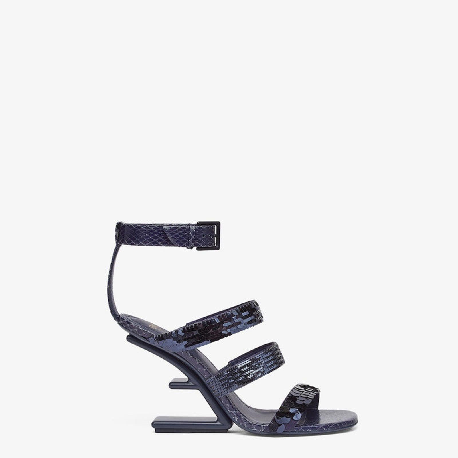Fendi Fendi First Sequins Sandals Size US 7.5 / IT 37.5 - 1 Thumbnail