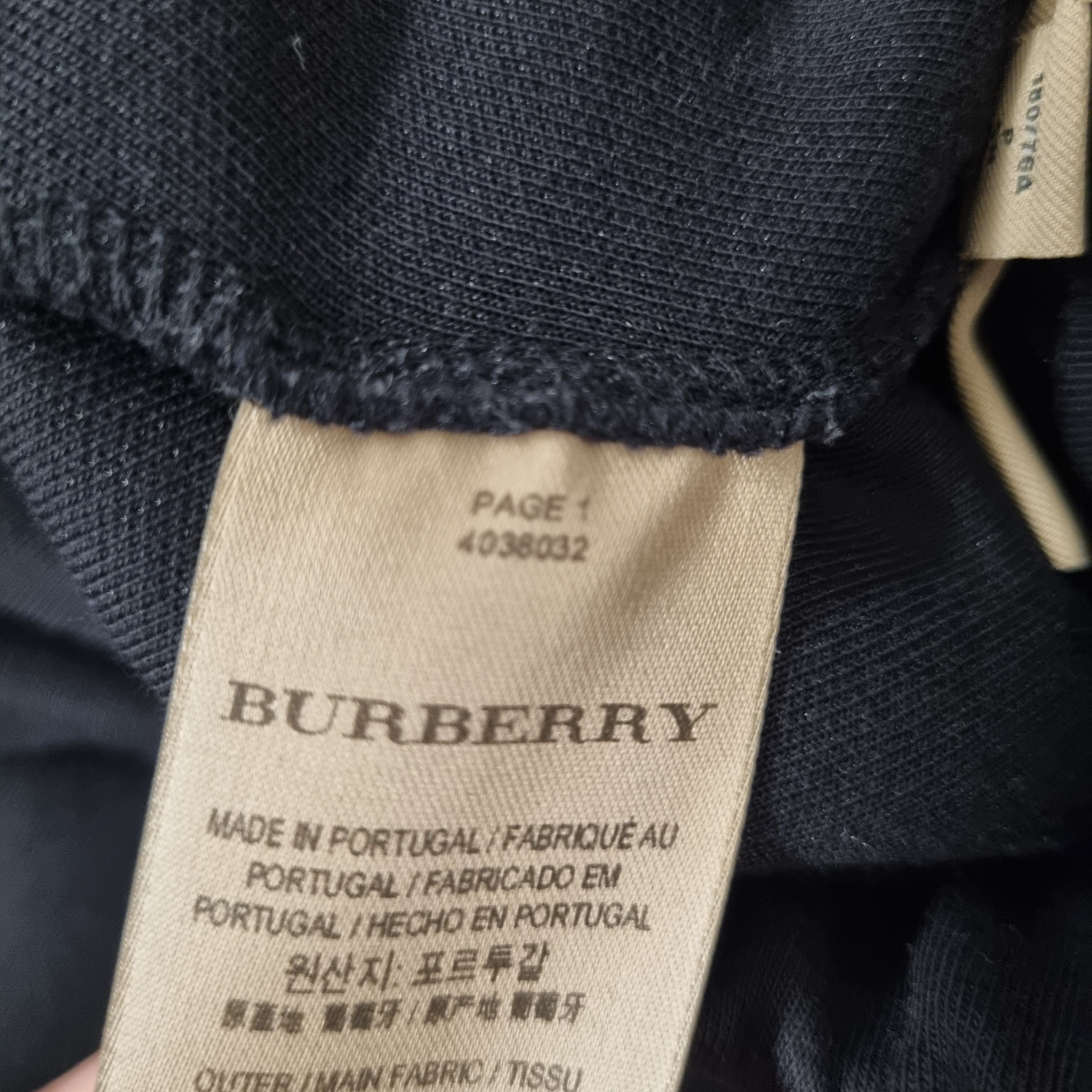 Burberry Burberry Tuxedo Sweatpants Small Black Size US 30 / EU 46 - 7 Thumbnail