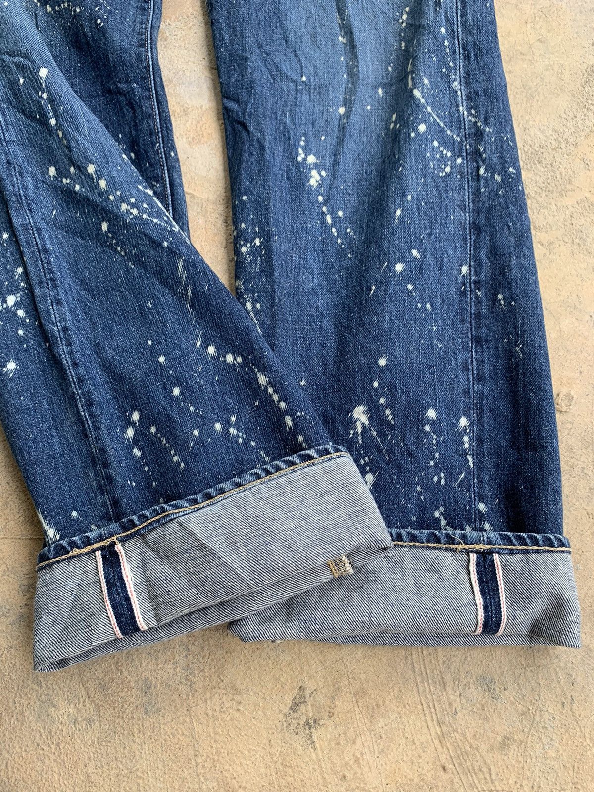 Japanese Brand × Johnbull Rare🔥 Johnbull Redline Selvedge Denim Size US 29 - 6 Thumbnail