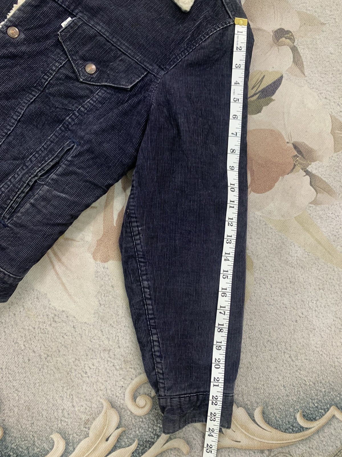 Levi's Vtg Levis Corduroi Sherpa Jacket Made in Usa Size US M / EU 48-50 / 2 - 16 Thumbnail