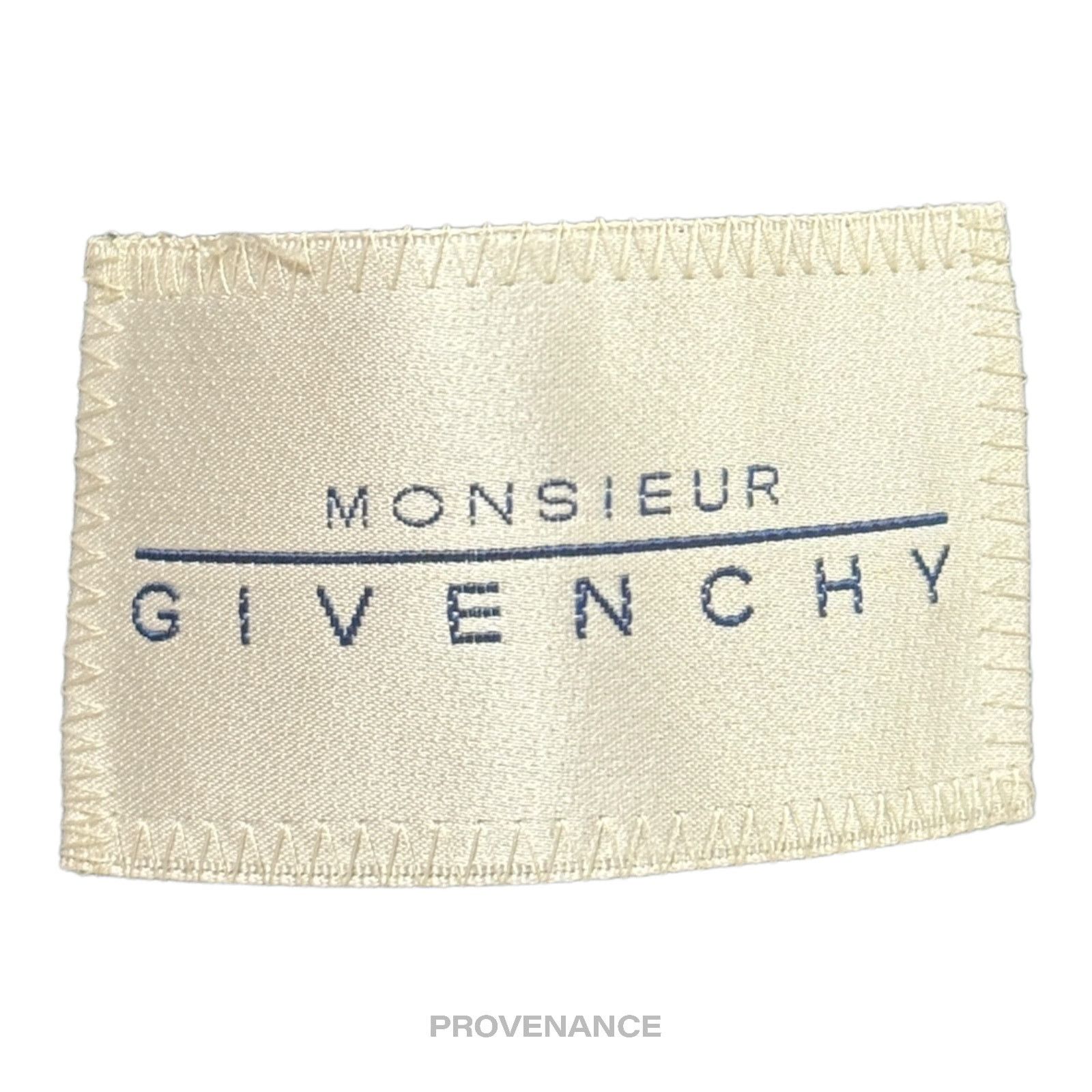 Givenchy 🔴 Givenchy Double Breasted Peak Lapel Jacket - Navy 38 Size US M / EU 48-50 / 2 - 7 Thumbnail