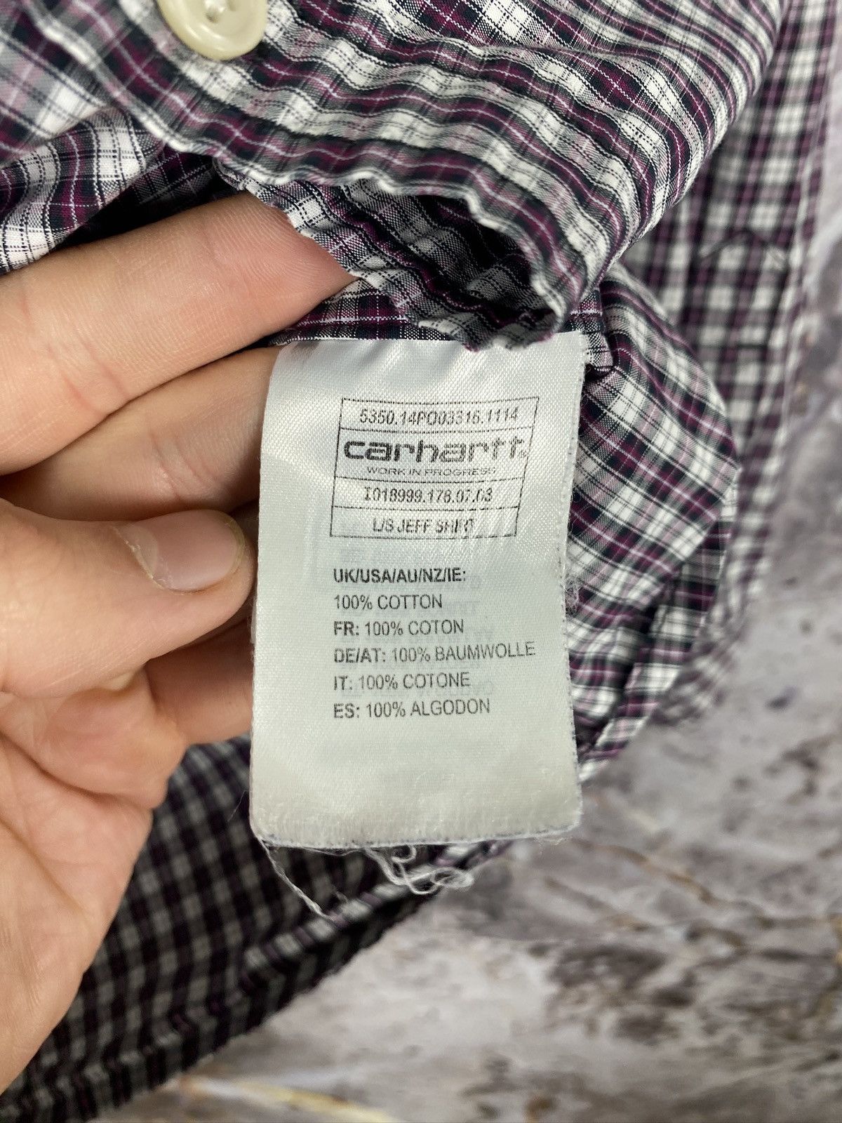 Carhartt × Carhartt Wip Men’s Carhartt Long Sleeve Shirt Streetwear Size M Size US M / EU 48-50 / 2 - 7 Thumbnail