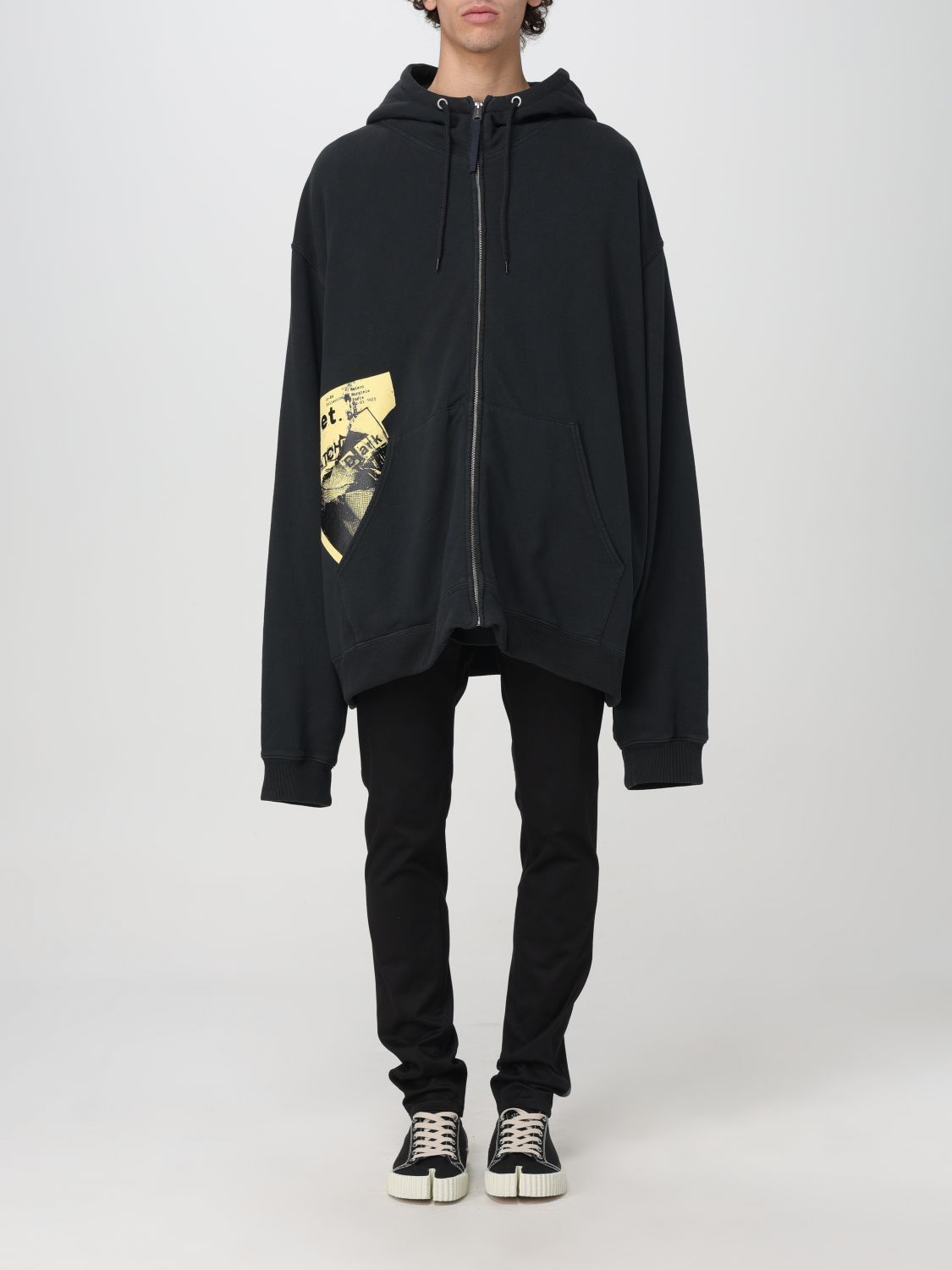 image of Maison Margiela Sweatshirt Men Black (Size 2XL)