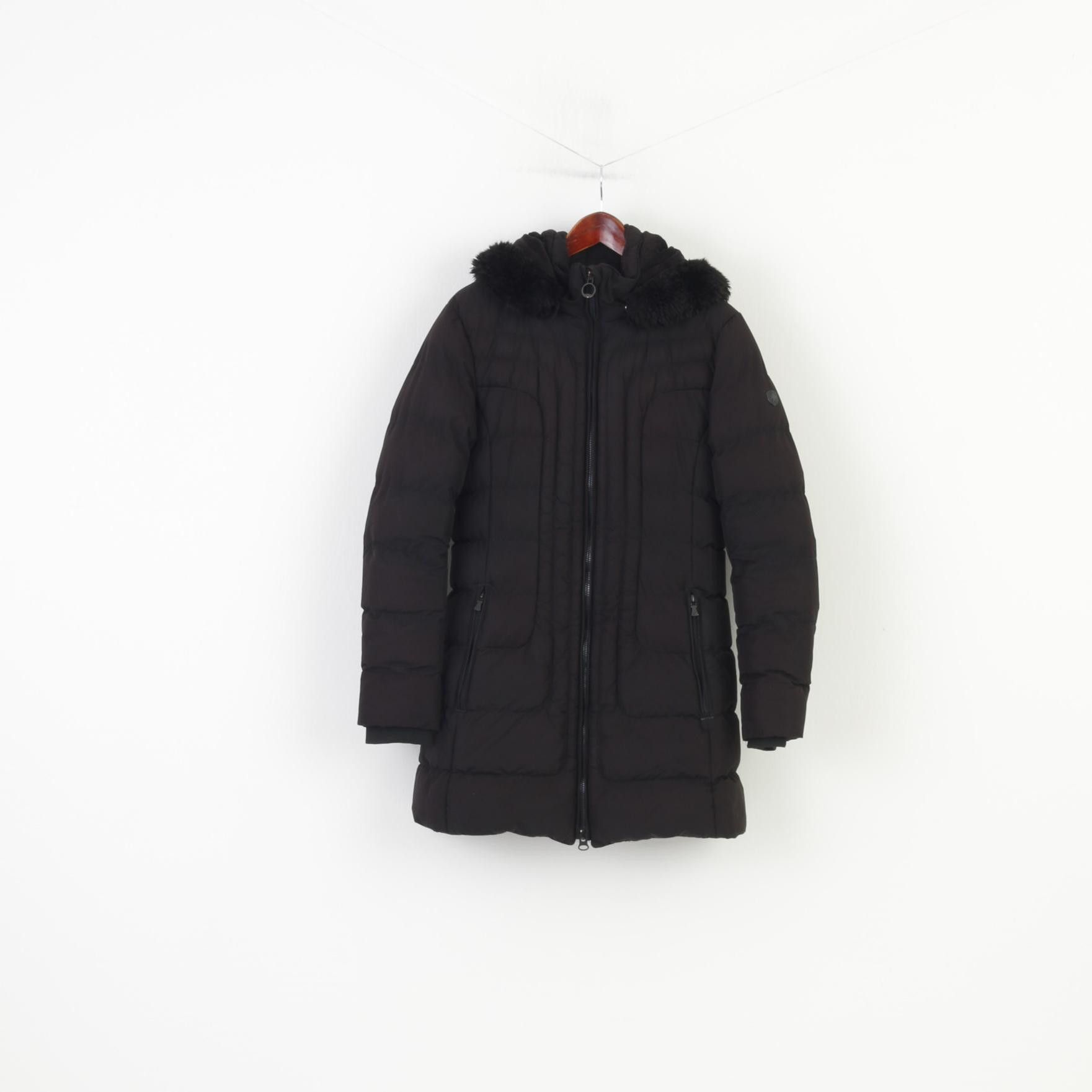 Wellensteyn Wellensteyn Woman M Jacket Black Padded Full Zipper 0378 Size M / US 6-8 / IT 42-44 - 2 Thumbnail