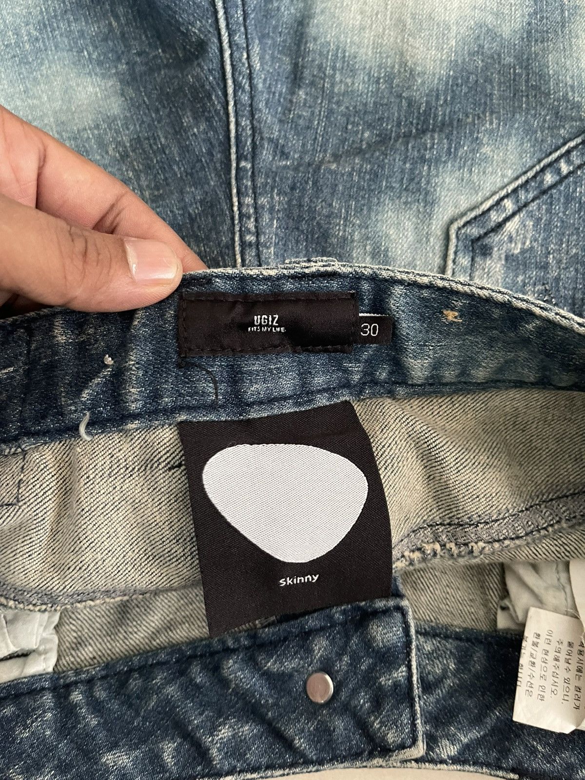 Japanese Brand U.G.I.Z x JEANS x SKINNY Size US 30 / EU 46 - 6 Thumbnail