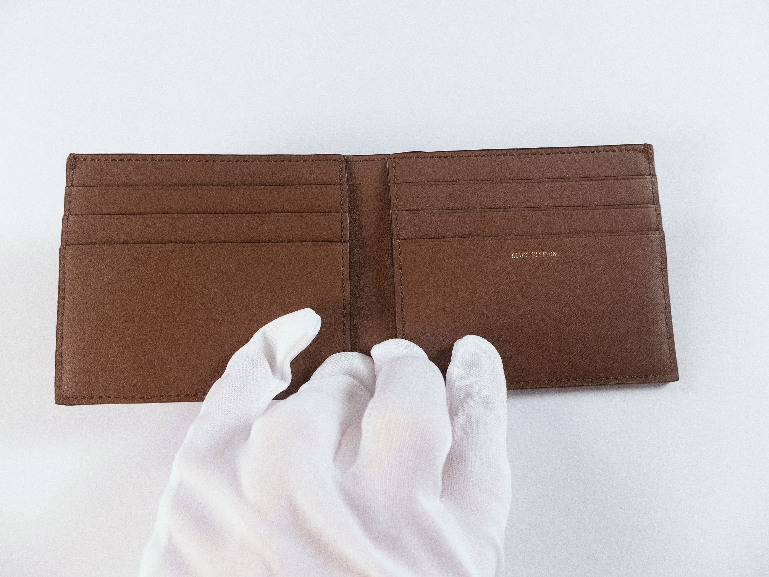 Paul Smith PAUL SMITH mainline tan brown woven front leather wallet Size ONE SIZE - 5 Thumbnail