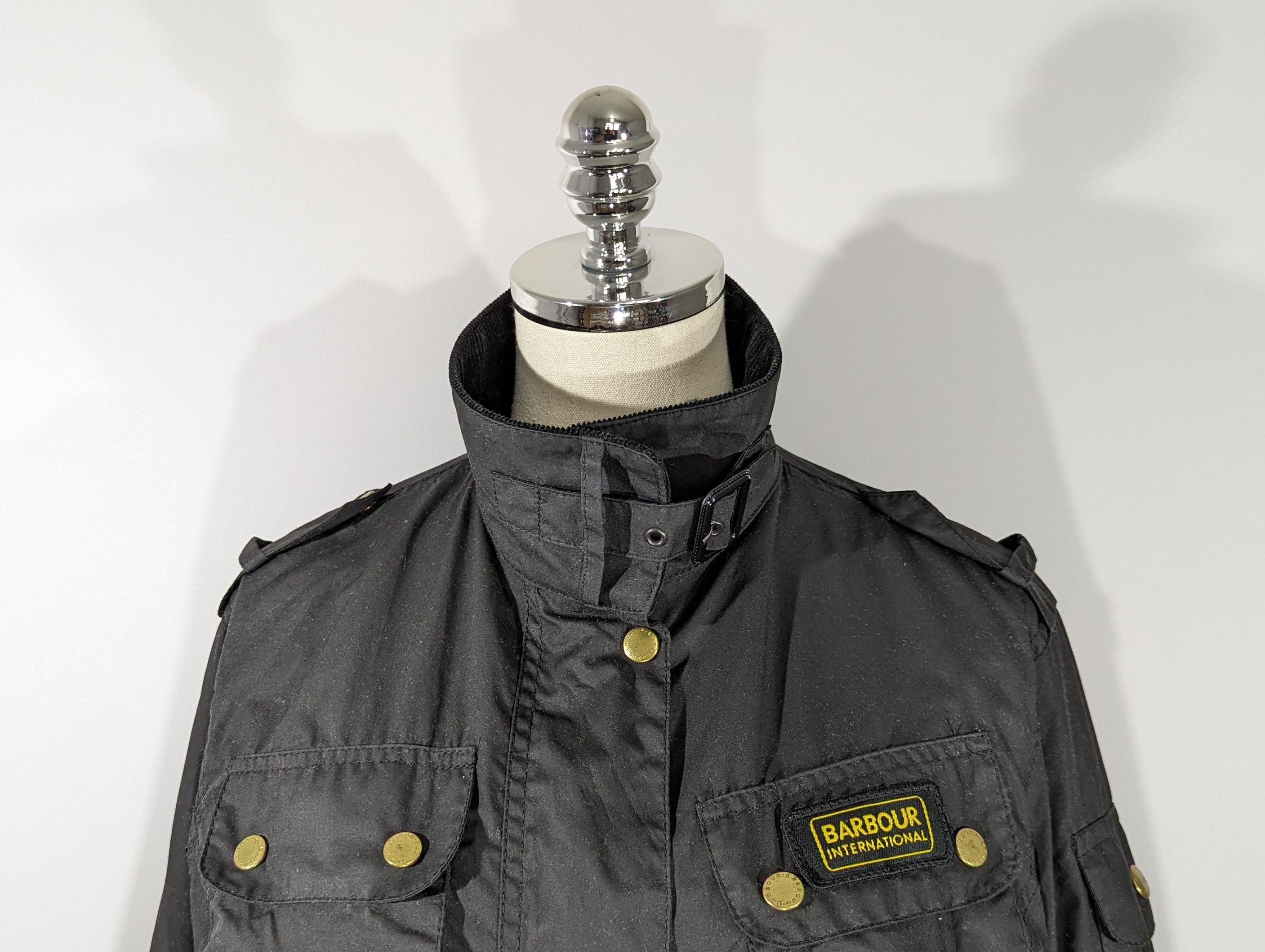 Barbour Barbour L1968 Flyweight International Wax Jacket England Size XL / US 12-14 / IT 48-50 - 2 Thumbnail
