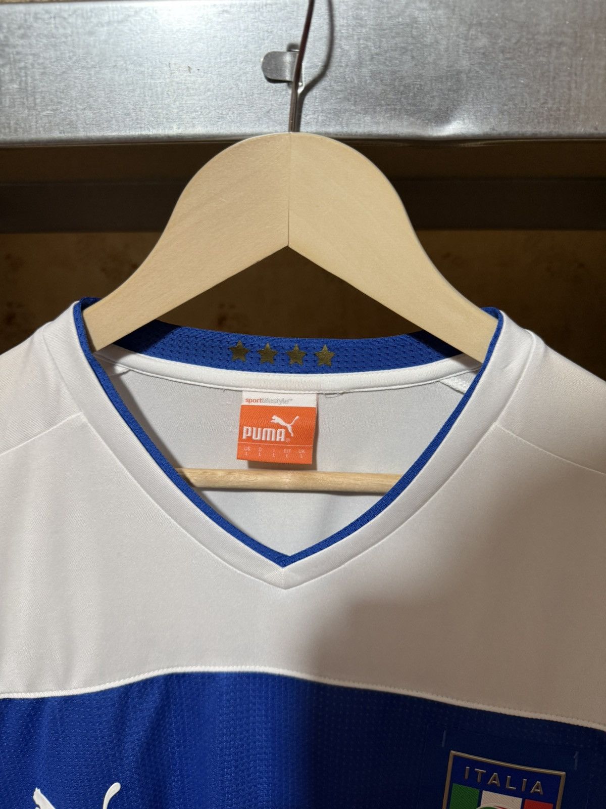 Puma × Vintage Vintage Puma Italy 2012 2013 Away Football Soccer Jersey Size US L / EU 52-54 / 3 - 5 Thumbnail