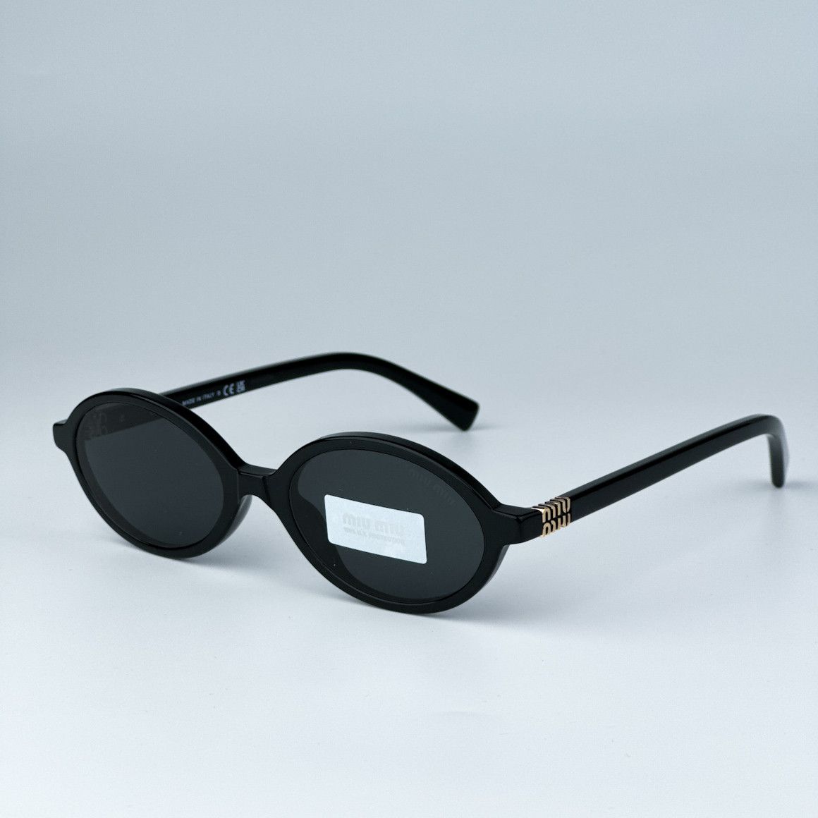 Miu Miu NEW Miu Miu MU04ZS 1AB5S0 REGARD Unisex Sunglasses Size ONE SIZE - 6 Thumbnail