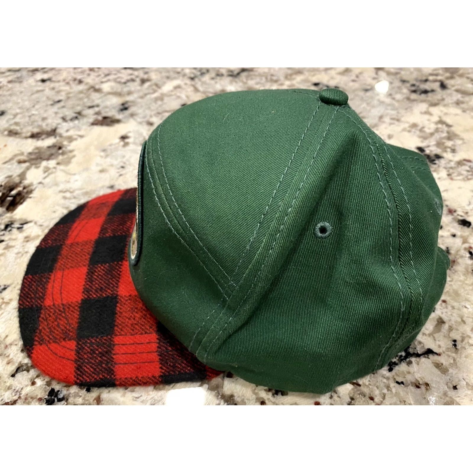 Vintage VINTAGE New Belgium Ranger IPA Snapback Hat Flannel Design Size ONE SIZE - 3 Thumbnail