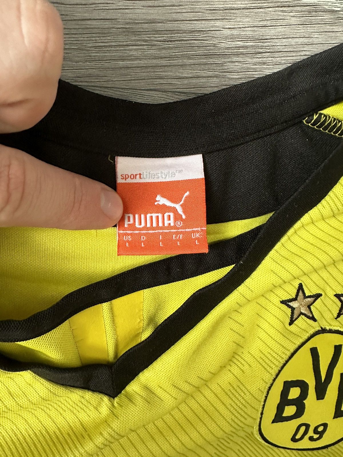 Puma PUMA BORUSSIA DORTMUND #18 SAHIN 2014 2015 Jersey Y2K hype L Size US L / EU 52-54 / 3 - 5 Thumbnail