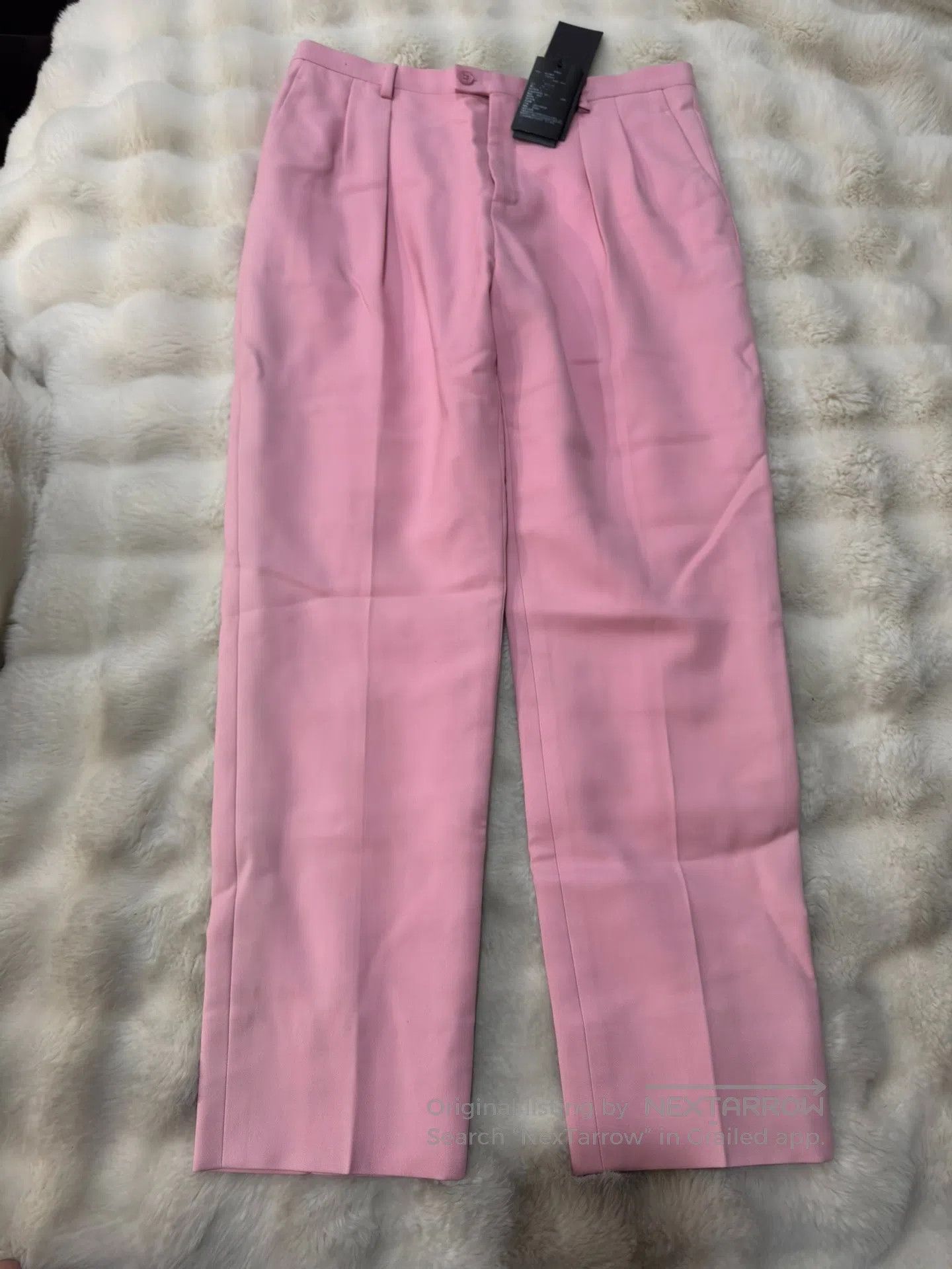 Saint Laurent Paris Saint Laurent Paris Pink Men's Trousers| Size US 32 / EU 48 - 1 Thumbnail