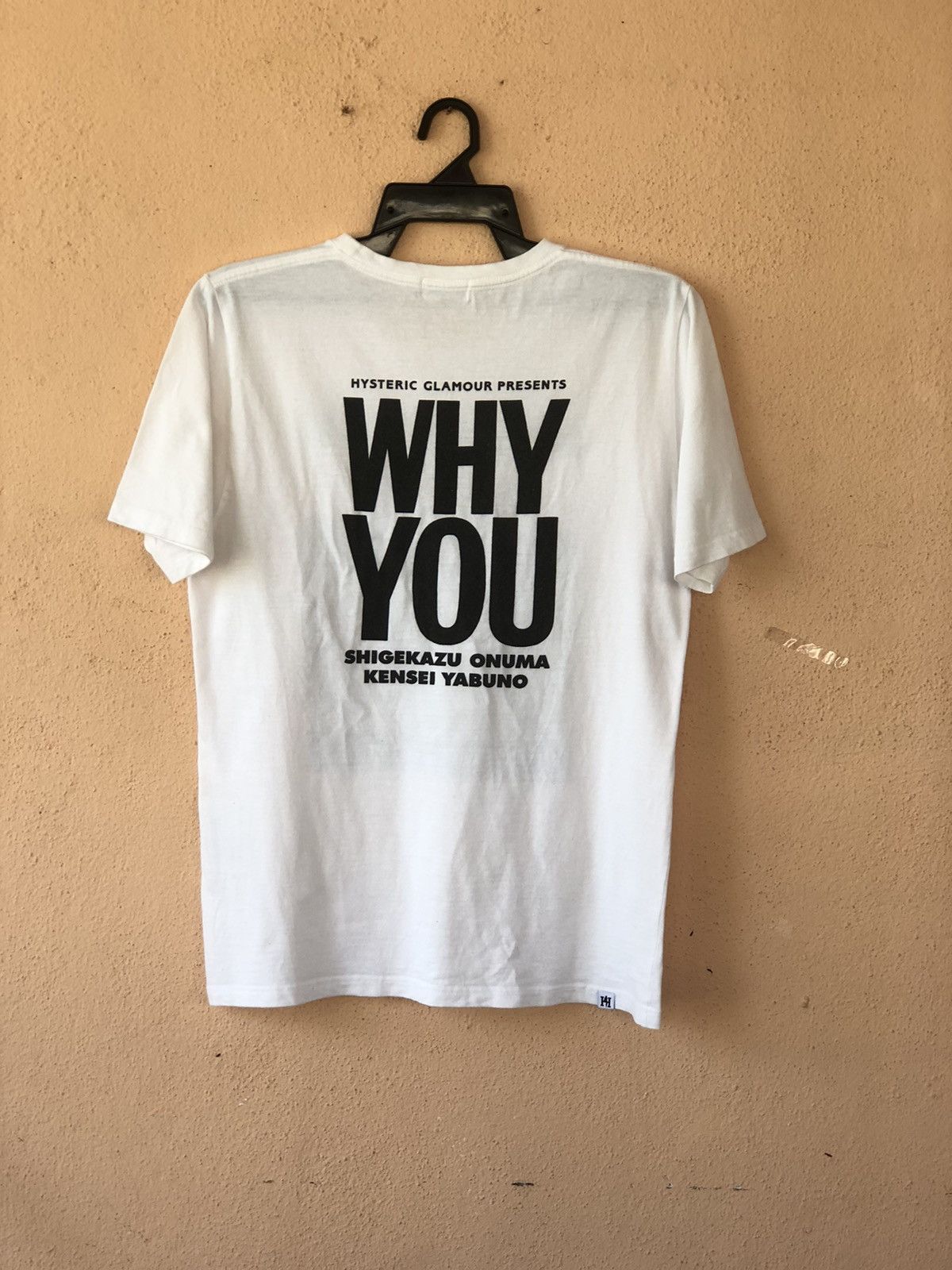 Hysteric Glamour × Japanese Brand Hysteric Glamour WHY YOU Rare Photo Tee Size US S / EU 44-46 / 1 - 7 Thumbnail