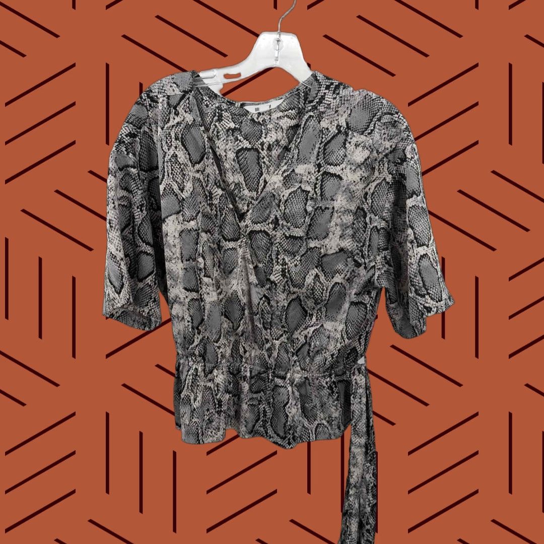 BB Dakota BB Dakota Blouse Grey Medium Size M / US 6-8 / IT 42-44 - 1 Thumbnail