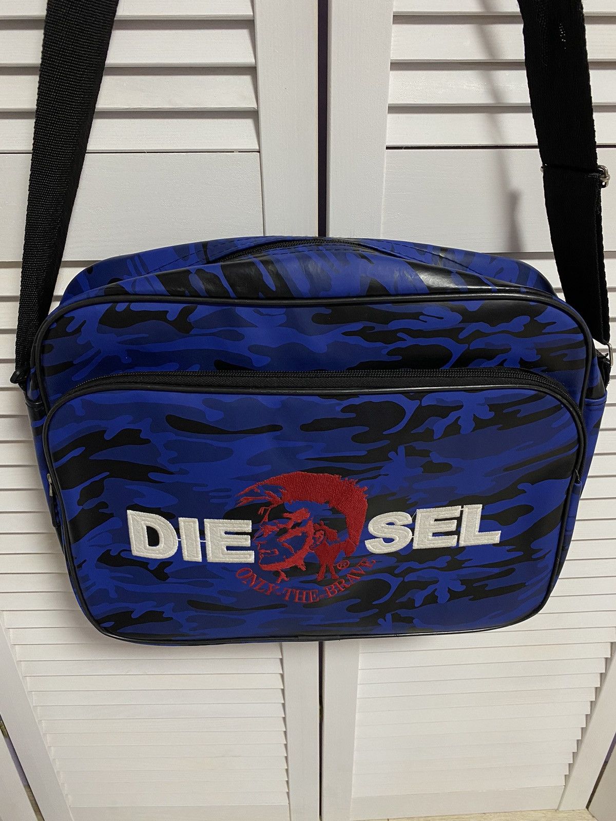 Diesel Vintage Eco Leather Body Bag DIESEL ARMY CAMOUFLAGE Size ONE SIZE - 4 Thumbnail