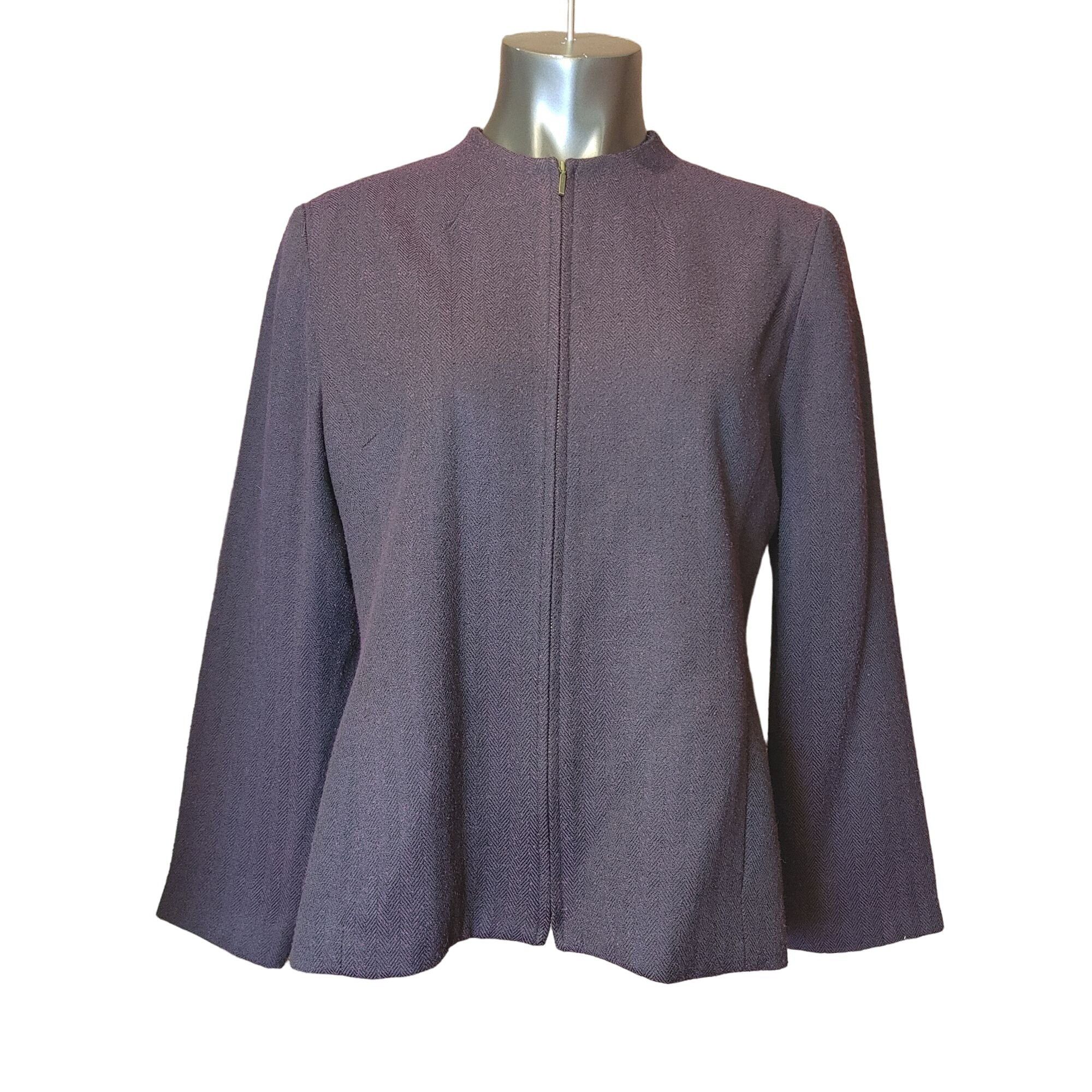 Other AMANDA SMITH PETITE Womens 14 Petite Purple Black Two Piece Size XL / US 12-14 / IT 48-50 - 1 Thumbnail