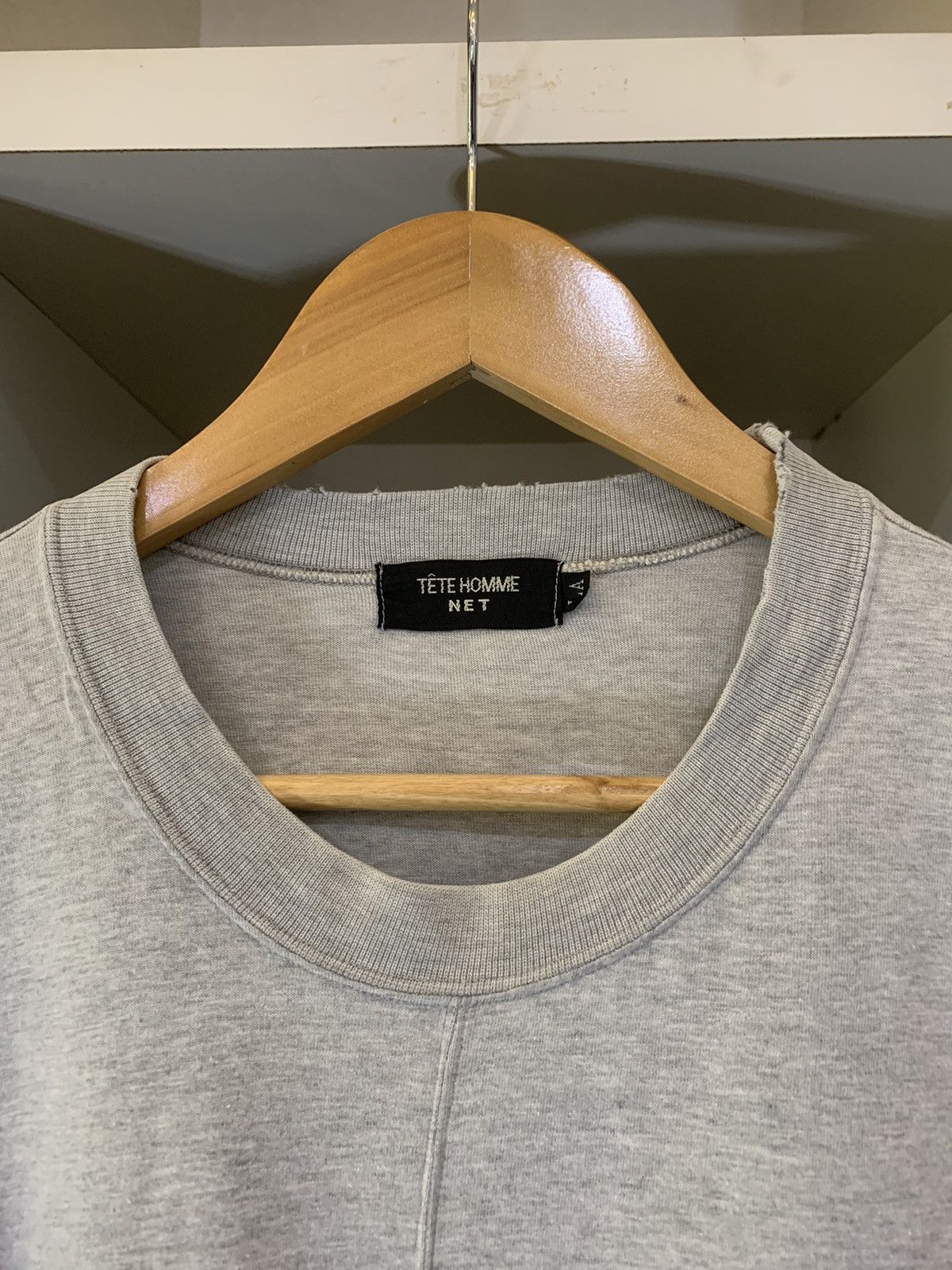 Issey Miyake × Tete Homme × Vintage Tete Homme Net T-Shirt Size US L / EU 52-54 / 3 - 6 Thumbnail