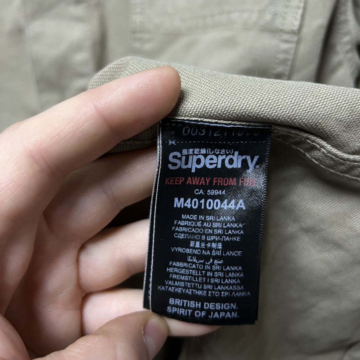Superdry Worker Jacket SuperDry UTL Beige new with tags y2k Size US M / EU 48-50 / 2 - 15 Thumbnail