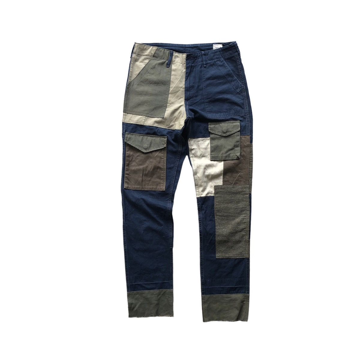 Designer × Orslow OrSlow Pacthwork denim japanese brand made in japan Size US 30 / EU 46 - 1 Thumbnail
