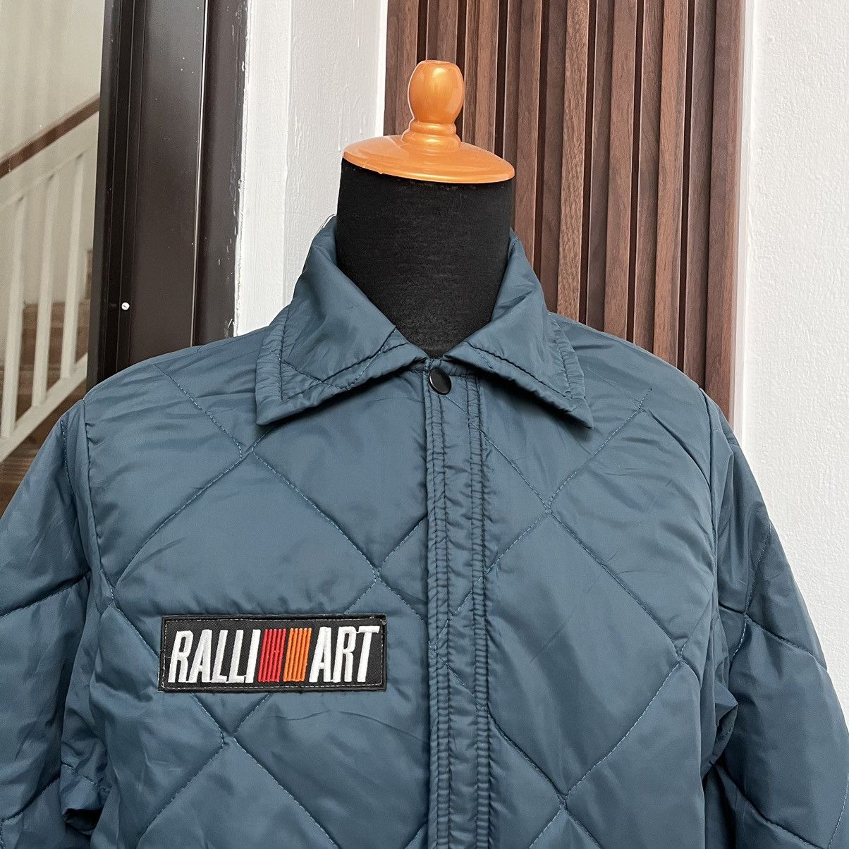 Vintage Vintage 70s Racing Jacket With Patches Ralliart Mitsubishi Size US M / EU 48-50 / 2 - 4 Thumbnail