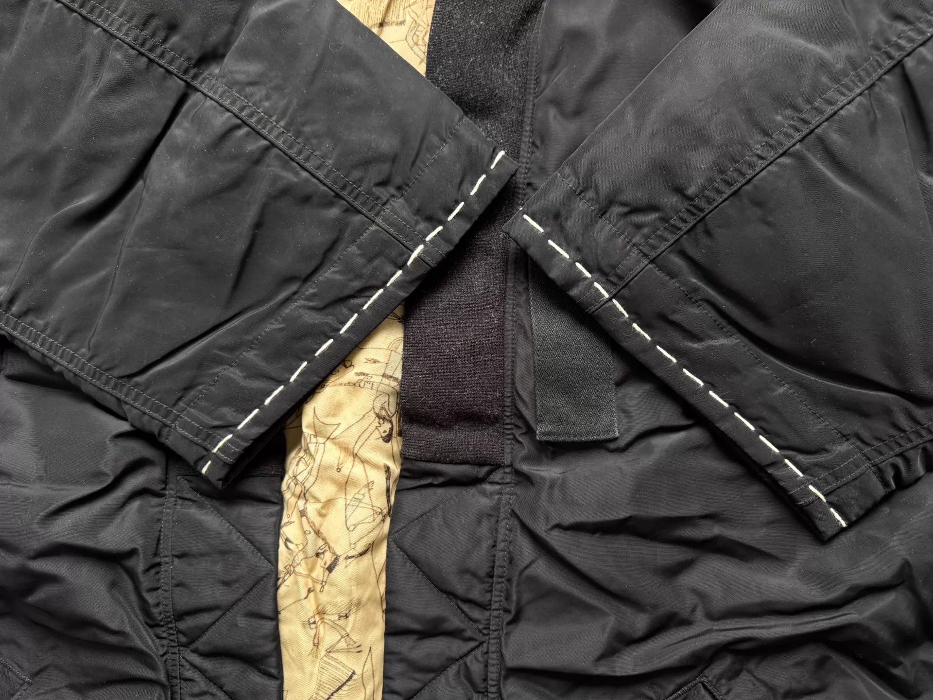 Visvim VISVIM 22AW SANJURO KIMONO DOWN JKT Black 4 Distress Size US XL / EU 56 / 4 - 8 Thumbnail