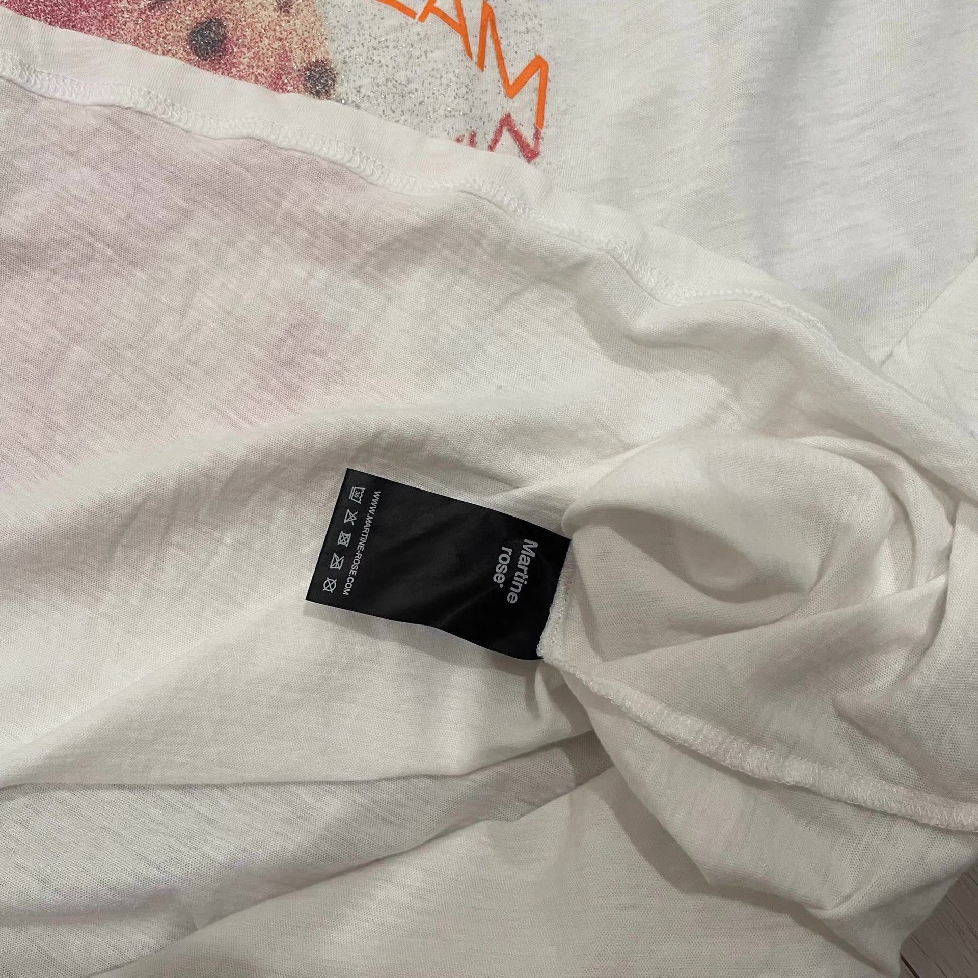 Martine Rose MARTINE ROSE printed crew neck short sleeve T-shirt Q19 Size US XS / EU 42 / 0 - 2 Thumbnail